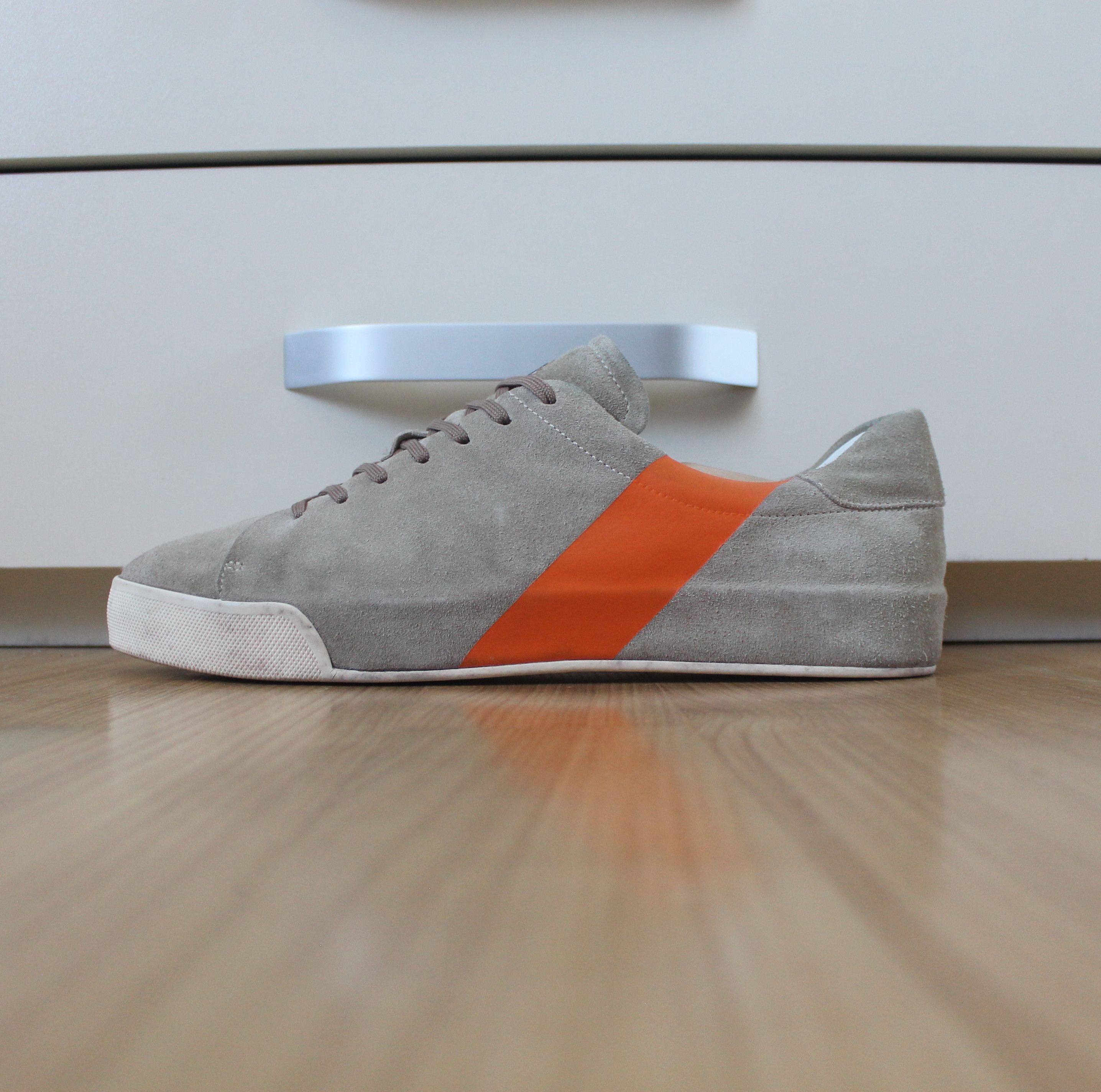 Moncler Moncler Remi Two Tone Suede Sneakers Size US 11 / EU 44 - 6 Thumbnail