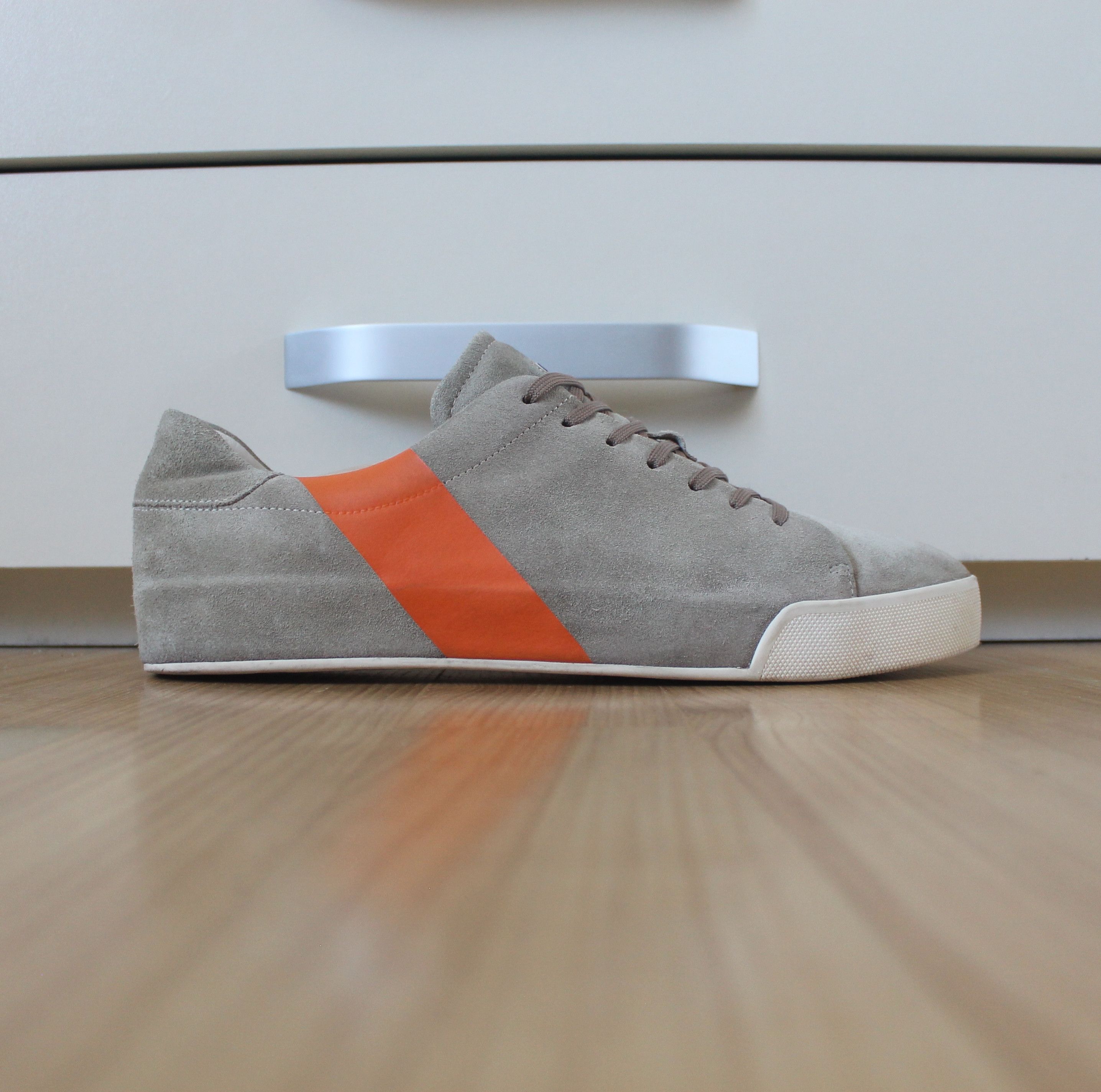 Moncler Moncler Remi Two Tone Suede Sneakers Size US 11 / EU 44 - 4 Thumbnail