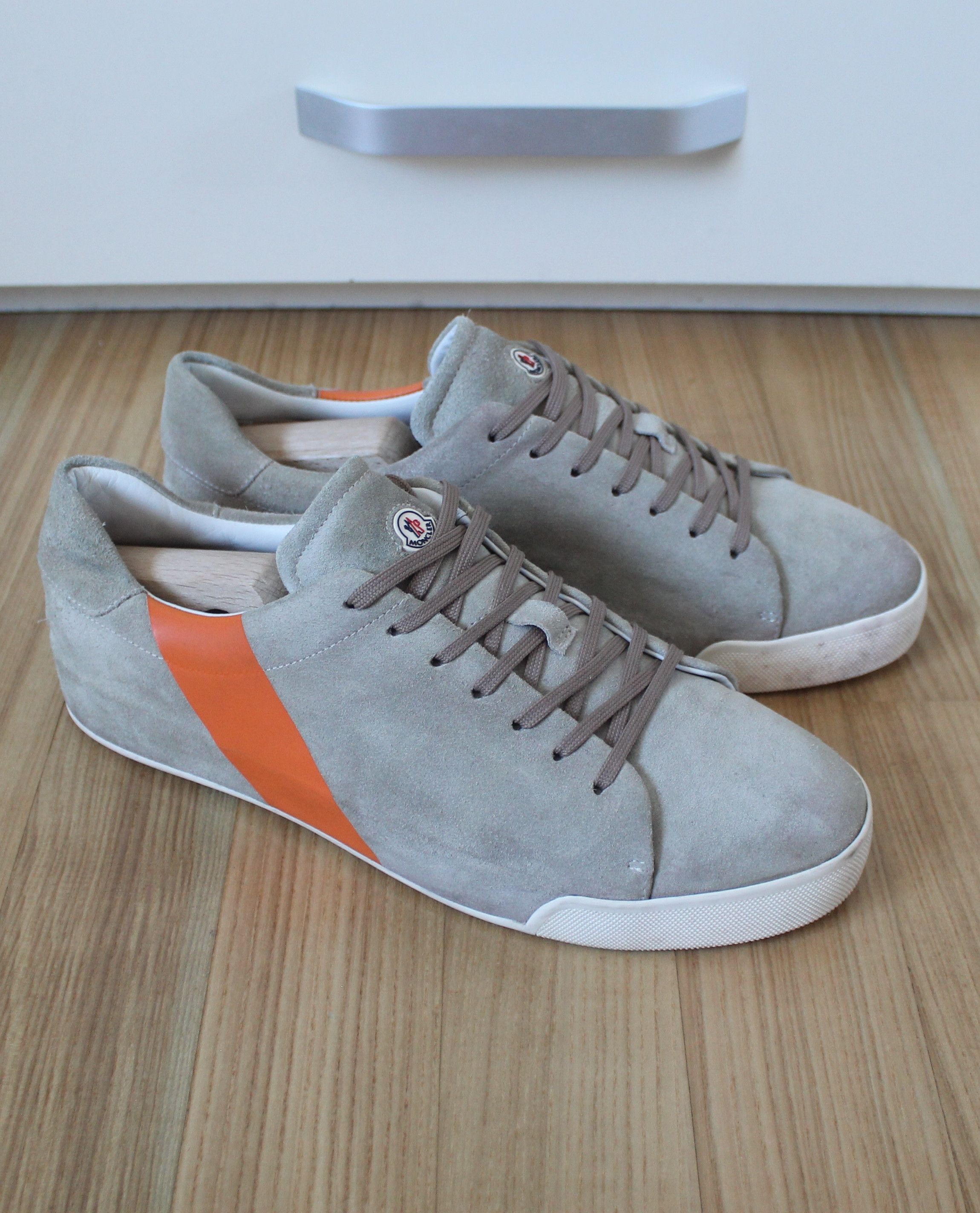 Moncler Moncler Remi Two Tone Suede Sneakers Size US 11 / EU 44 - 1 Thumbnail