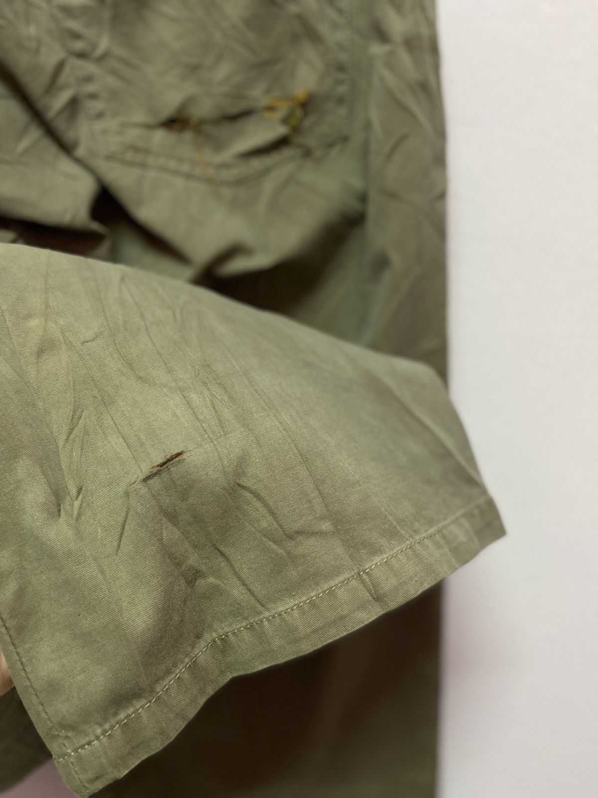 Comme des Garcons × Comme des Garcons Homme Plus Comme des Gargons Distress Pants Nice Design Size US 33 - 6 Thumbnail