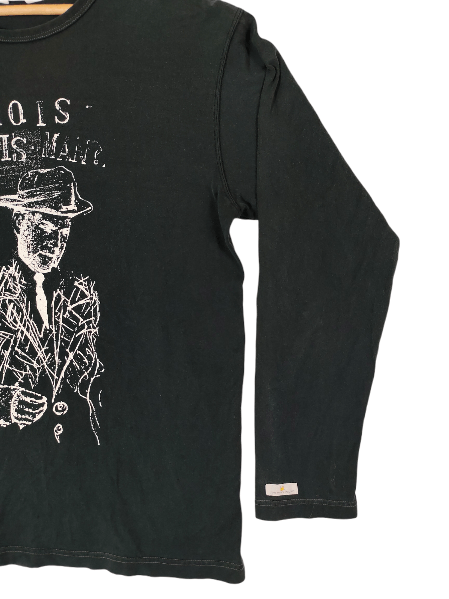 Jean-Michel Basquiat × Uniqlo Jean Michel Basquiat x Uniqlo WHO IS THIS MAN? tshirt Size US L / EU 52-54 / 3 - 3 Thumbnail
