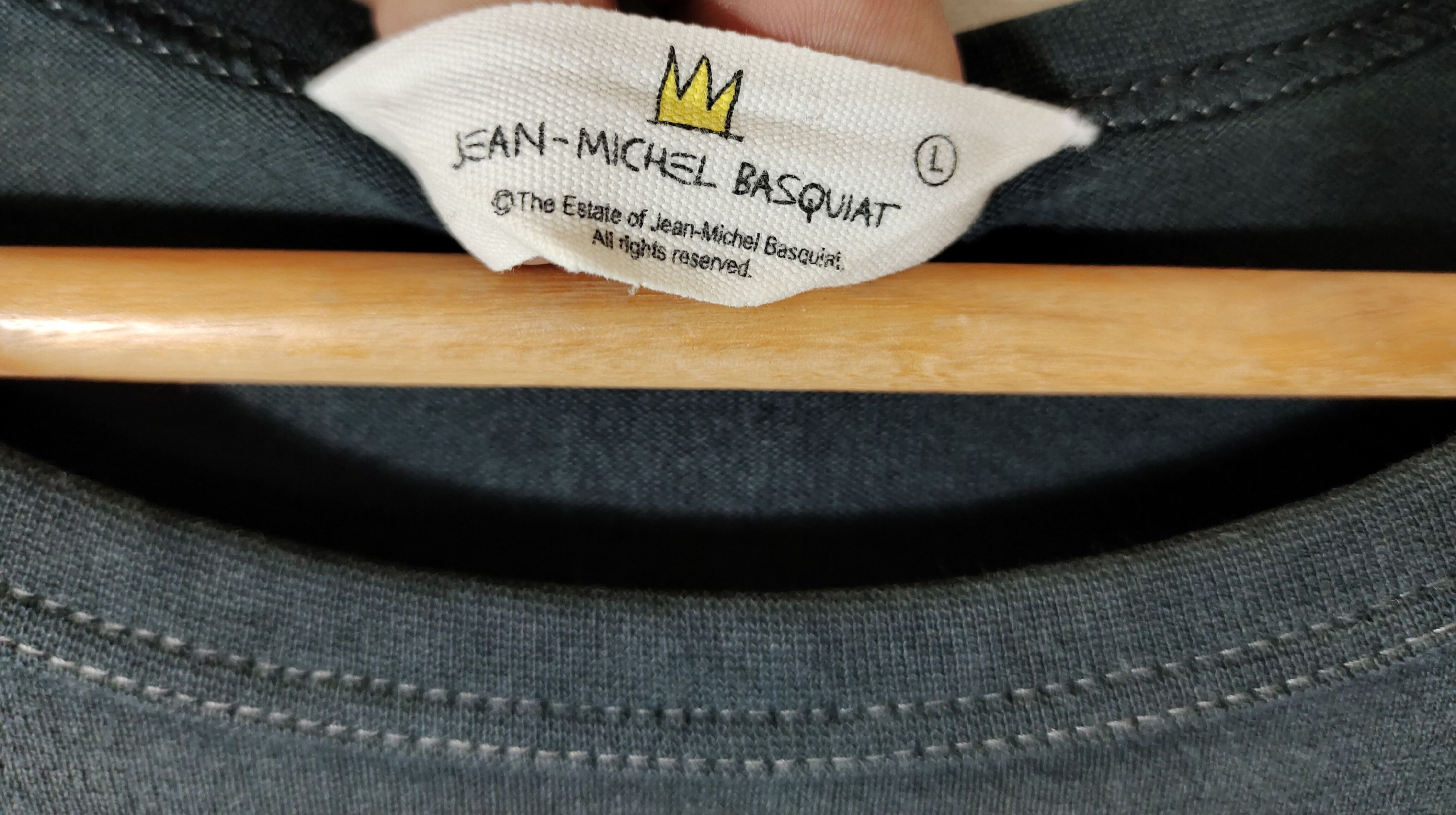 Jean-Michel Basquiat × Uniqlo Jean Michel Basquiat x Uniqlo WHO IS THIS MAN? tshirt Size US L / EU 52-54 / 3 - 8 Thumbnail