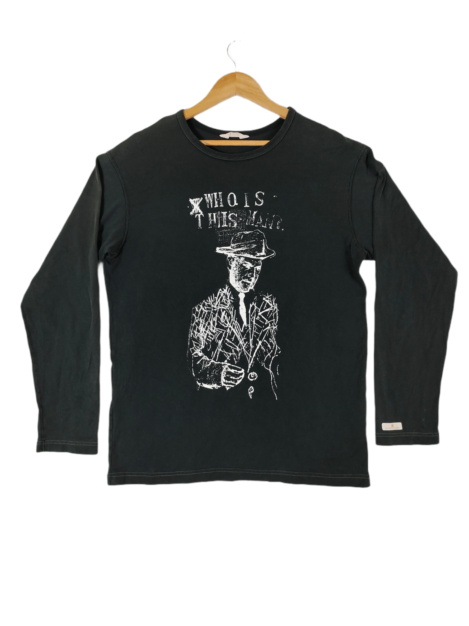Jean-Michel Basquiat × Uniqlo Jean Michel Basquiat x Uniqlo WHO IS THIS MAN? tshirt Size US L / EU 52-54 / 3 - 1 Thumbnail