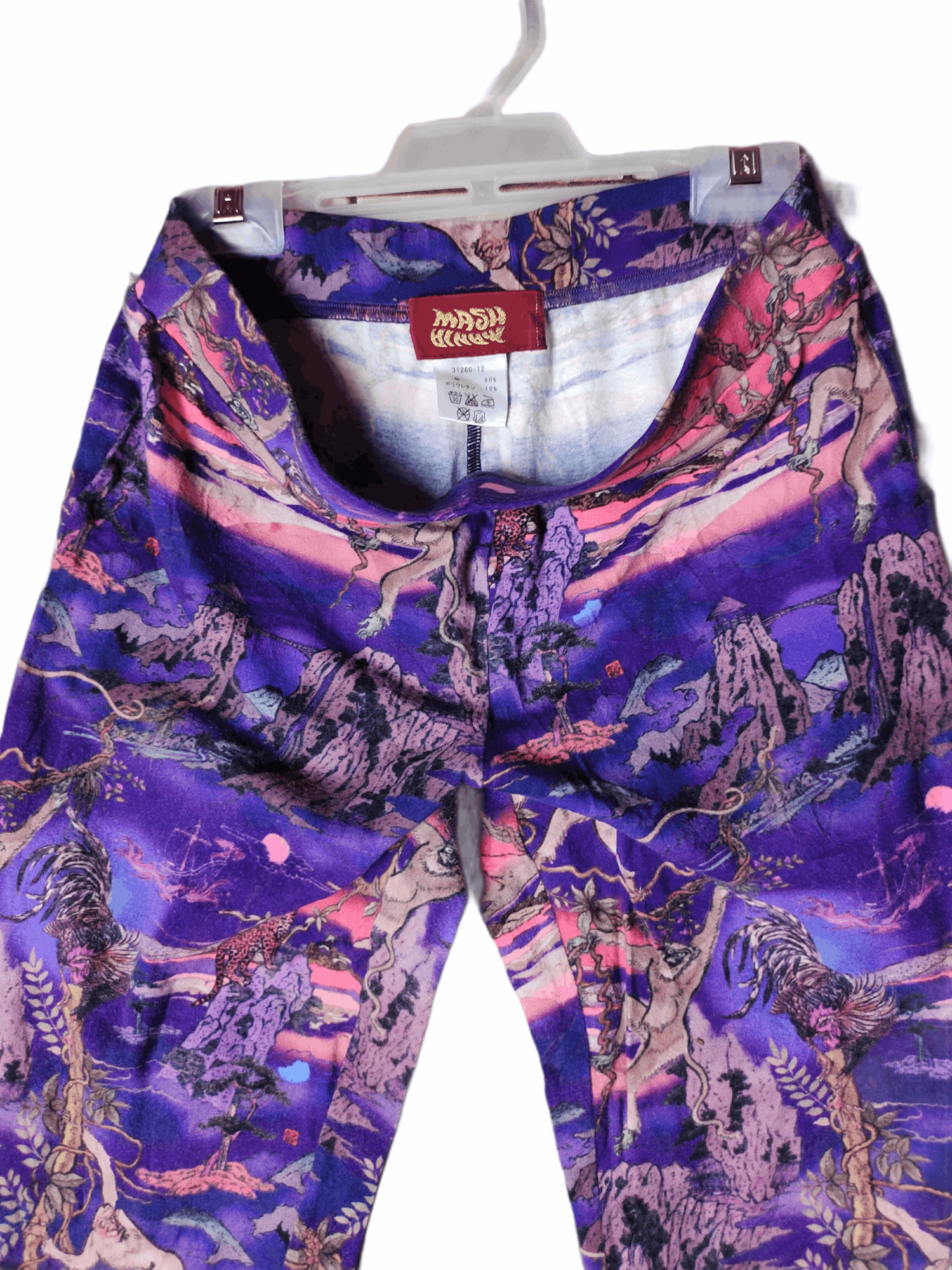 Japanese Brand JAPANESE BRAND MASH MANIA FULL ART PRINTS PANTS Size US 27 - 5 Thumbnail