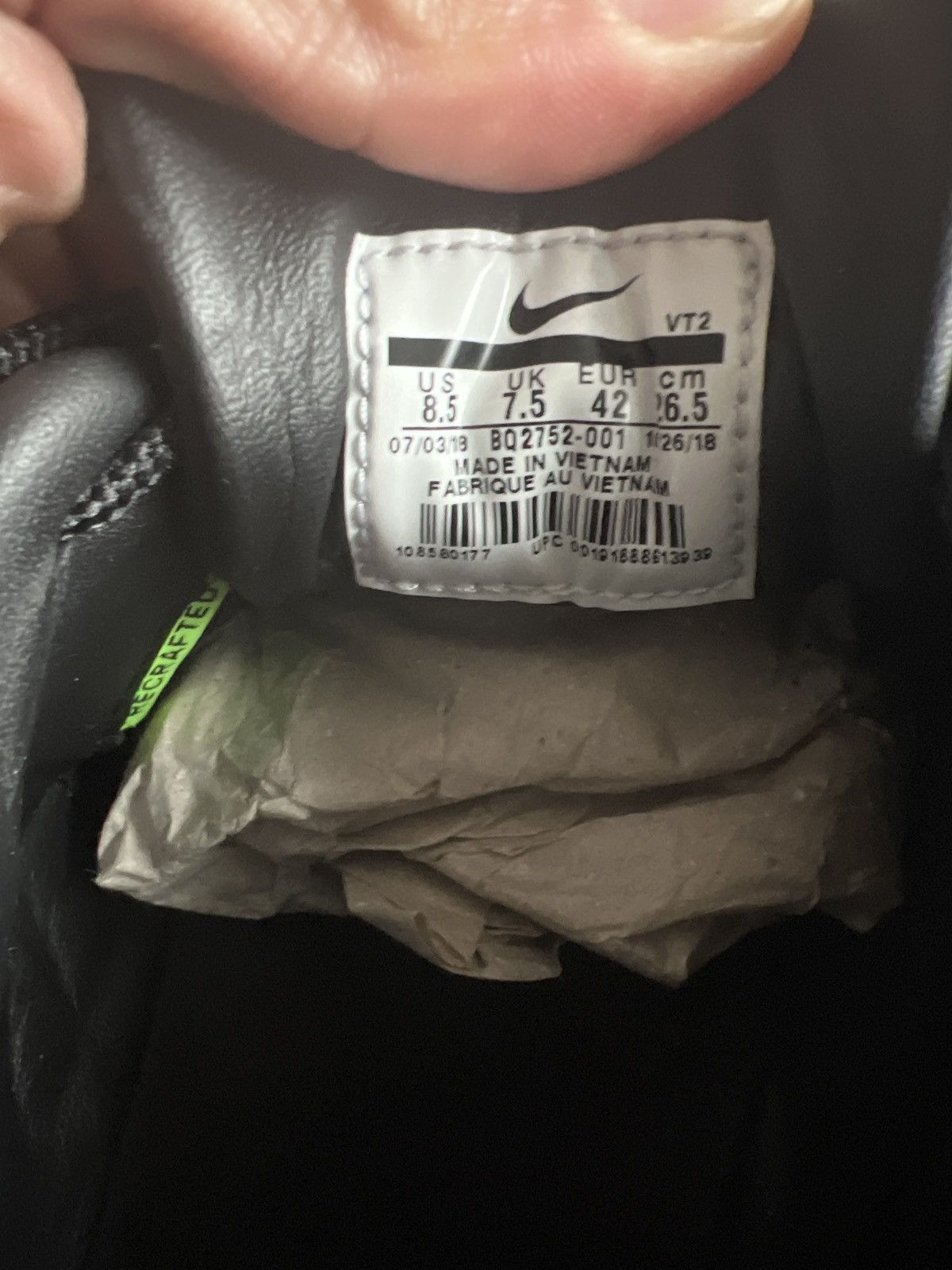 Nike Air Skylon II / FOG size 8.5