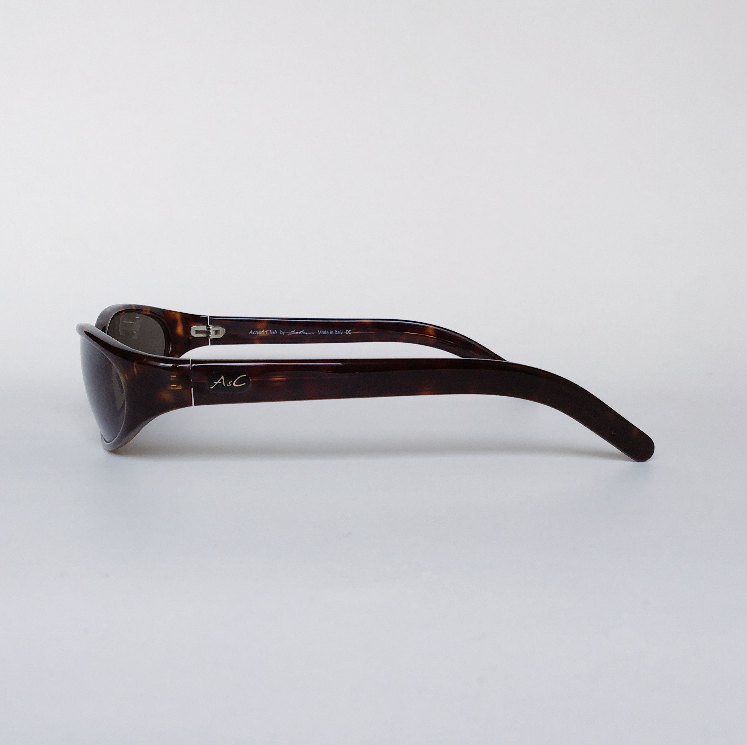 Vintage A&C by Golce Vintage Sports Sunglasses Tortoise Frame 00s Size ONE SIZE - 4 Thumbnail