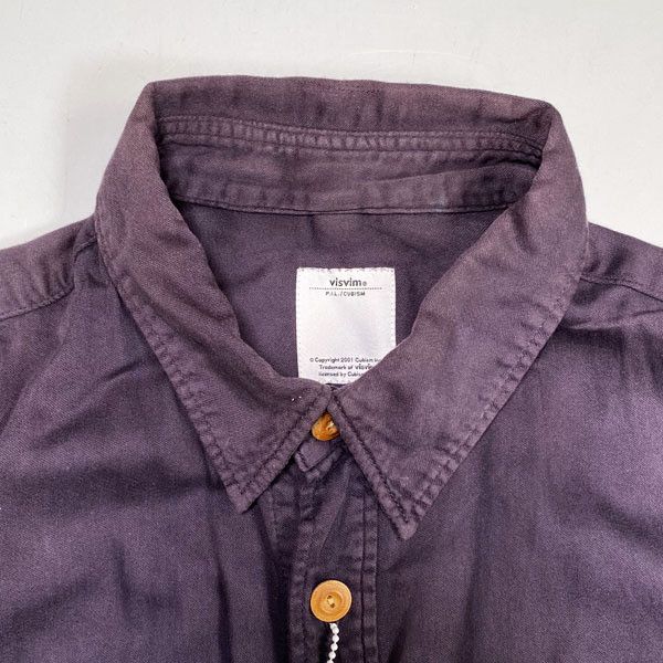 Visvim 16AW Black Elk Shirt (Satin) Size US L / EU 52-54 / 3 - 2 Thumbnail