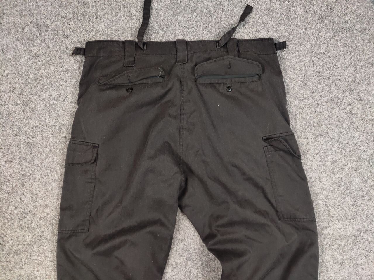 Japanese Brand Vintage 90's Cargo Dark Pants Travis Scott Japan Zip Pocket Size US 36 / EU 52 - 16 Thumbnail