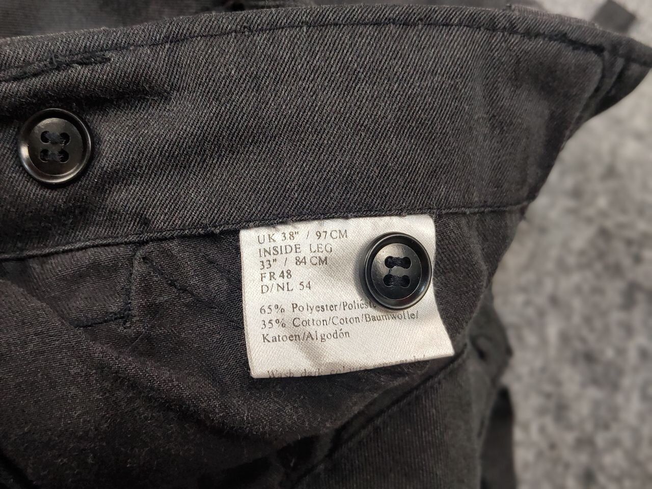 Japanese Brand Vintage 90's Cargo Dark Pants Travis Scott Japan Zip Pocket Size US 36 / EU 52 - 19 Thumbnail