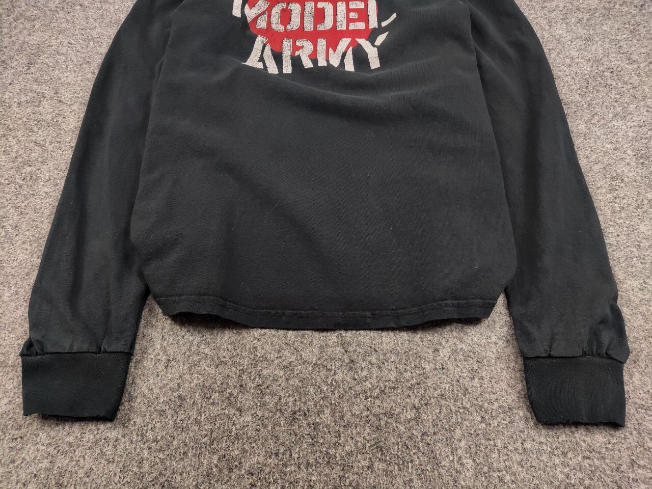 Band Tees Vintage 90's New Model Army Distressed Long Sleeve Shirts Size US XL / EU 56 / 4 - 8 Thumbnail