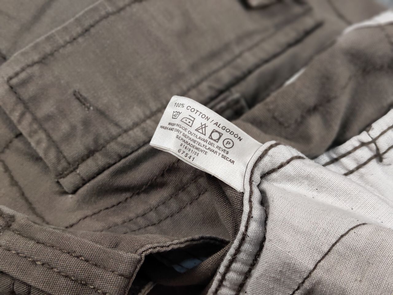 Japanese Brand Vintage Cargo Pants Travis Scott Japan Zip Pocket Olive Size US 34 / EU 50 - 20 Thumbnail
