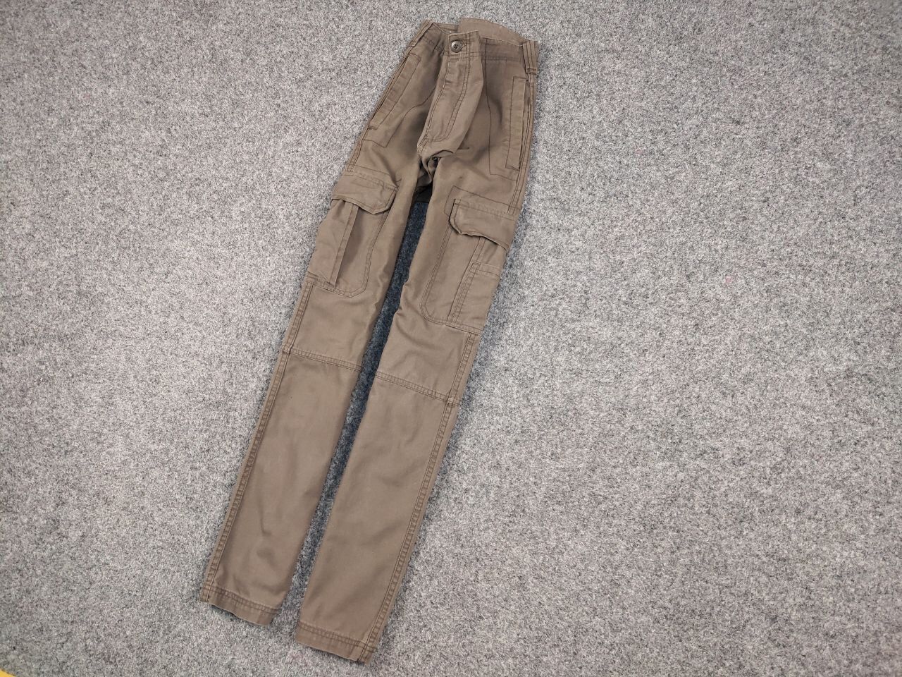 Japanese Brand Vintage Cargo Pants Travis Scott Japan Zip Pocket Olive Size US 34 / EU 50 - 3 Thumbnail