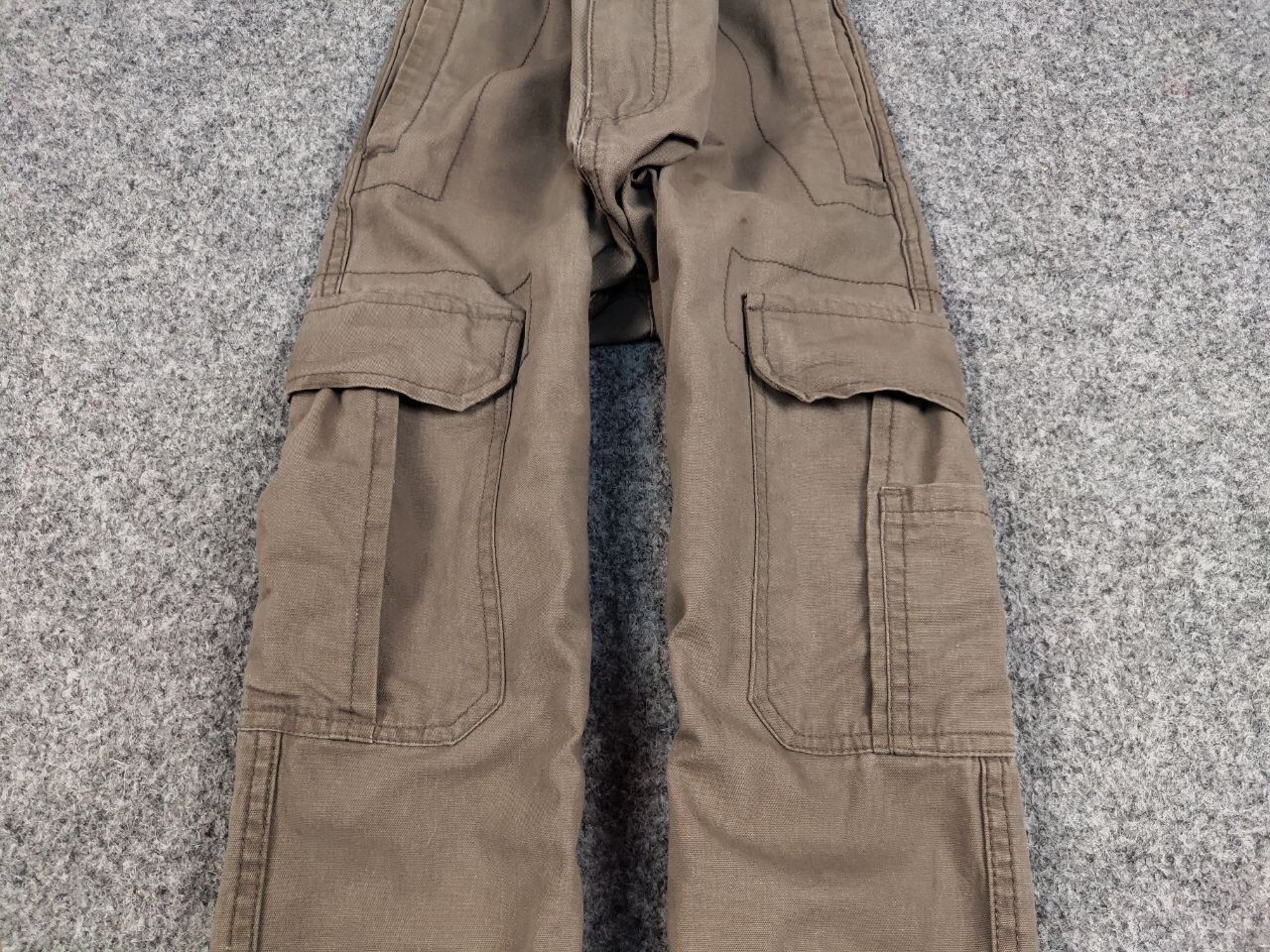 Japanese Brand Vintage Cargo Pants Travis Scott Japan Zip Pocket Olive Size US 34 / EU 50 - 9 Thumbnail
