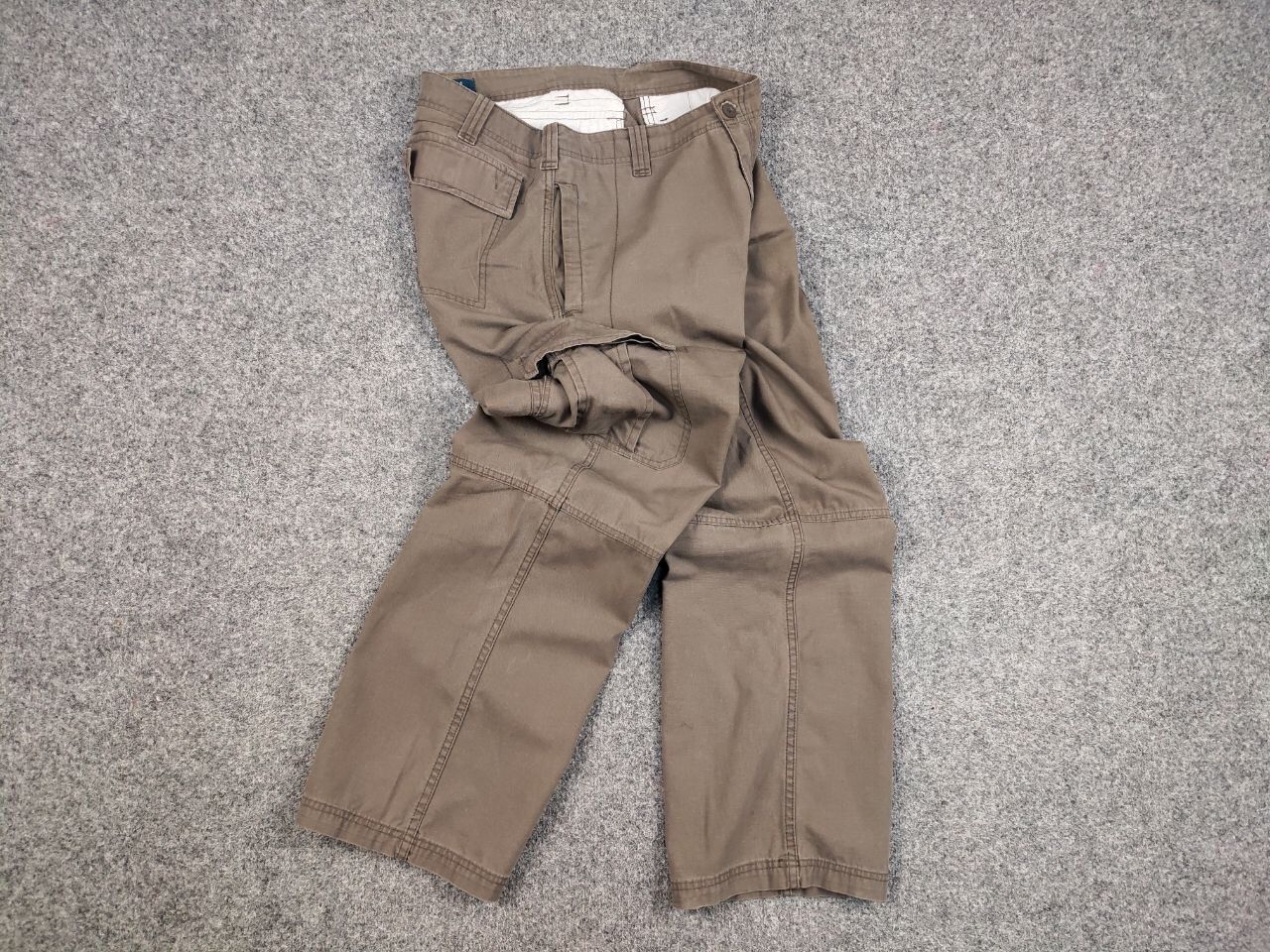 Japanese Brand Vintage Cargo Pants Travis Scott Japan Zip Pocket Olive Size US 34 / EU 50 - 17 Thumbnail
