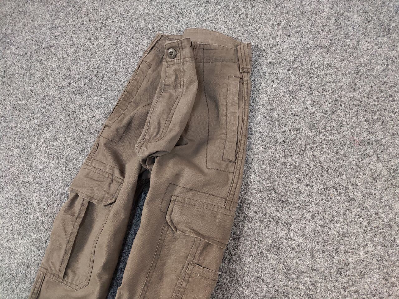 Japanese Brand Vintage Cargo Pants Travis Scott Japan Zip Pocket Olive Size US 34 / EU 50 - 4 Thumbnail