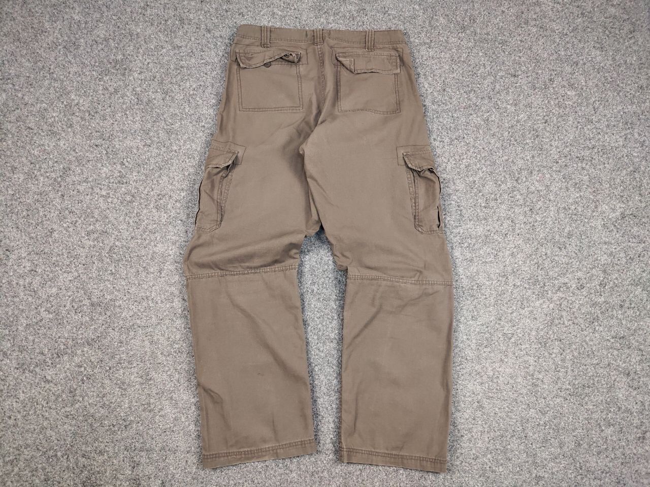 Japanese Brand Vintage Cargo Pants Travis Scott Japan Zip Pocket Olive Size US 34 / EU 50 - 15 Thumbnail