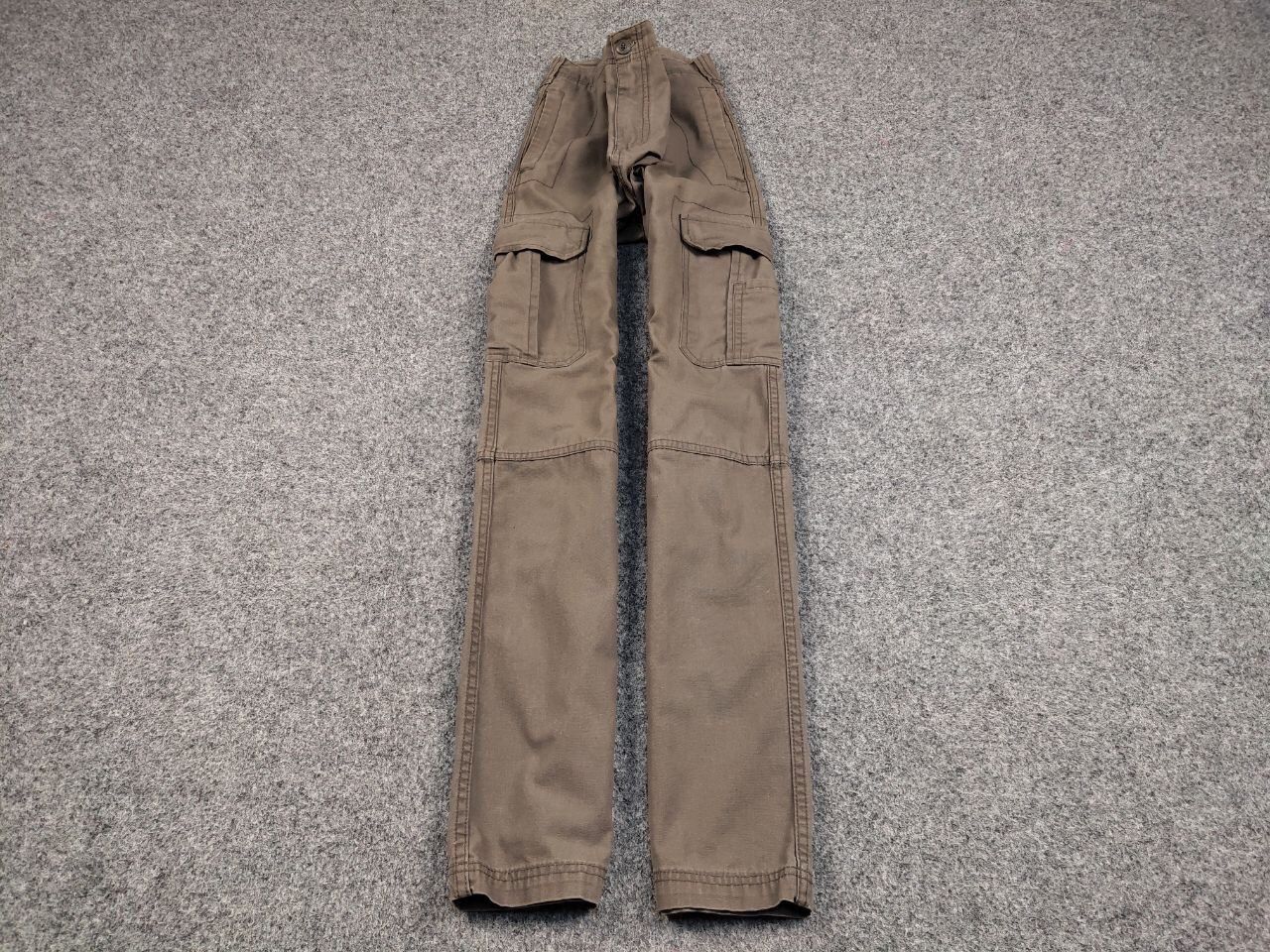 Japanese Brand Vintage Cargo Pants Travis Scott Japan Zip Pocket Olive Size US 34 / EU 50 - 2 Thumbnail