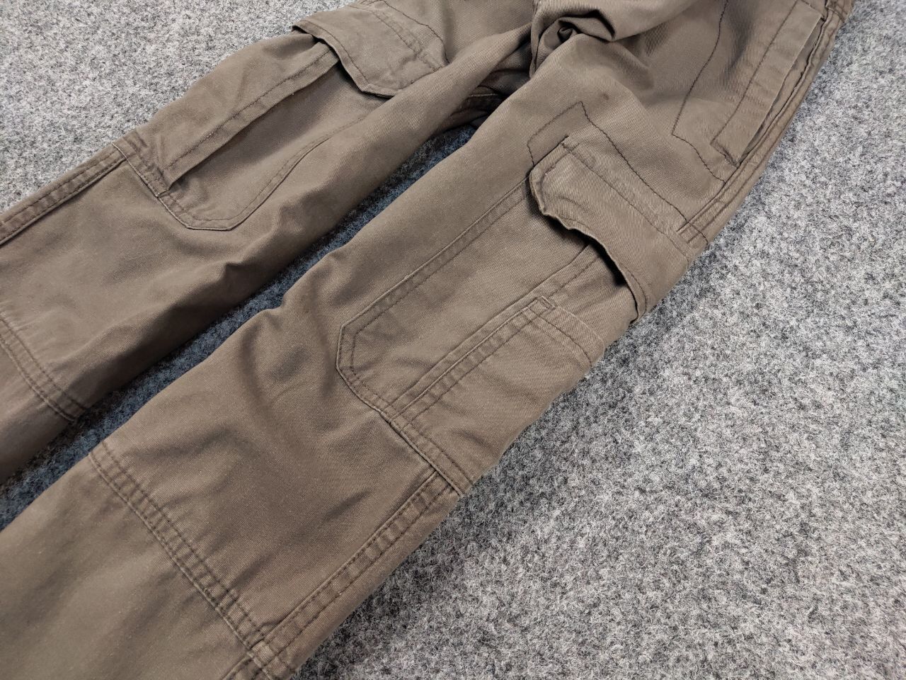Japanese Brand Vintage Cargo Pants Travis Scott Japan Zip Pocket Olive Size US 34 / EU 50 - 6 Thumbnail
