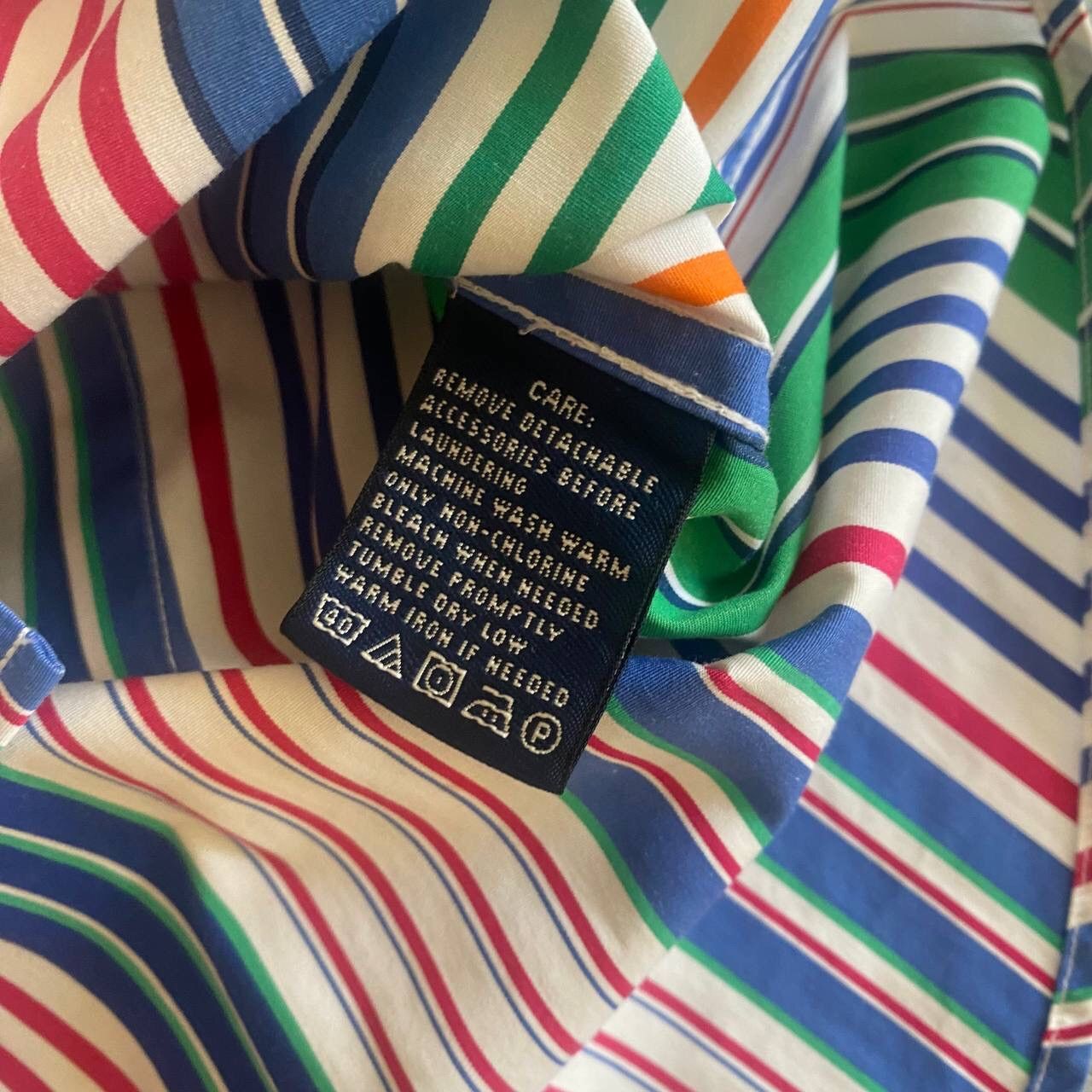 Polo Ralph Lauren × RLX Ralph Lauren × Vintage Ralph Lauren Golf Multicolour Vintage Button Up Shirt Size M / US 6-8 / IT 42-44 - 9 Thumbnail