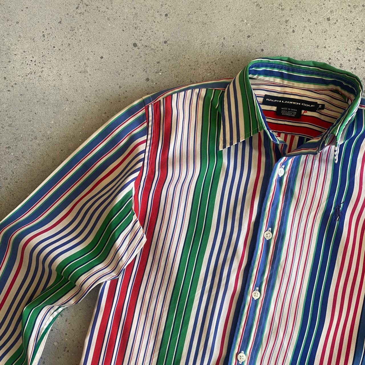 Polo Ralph Lauren × RLX Ralph Lauren × Vintage Ralph Lauren Golf Multicolour Vintage Button Up Shirt Size M / US 6-8 / IT 42-44 - 3 Thumbnail