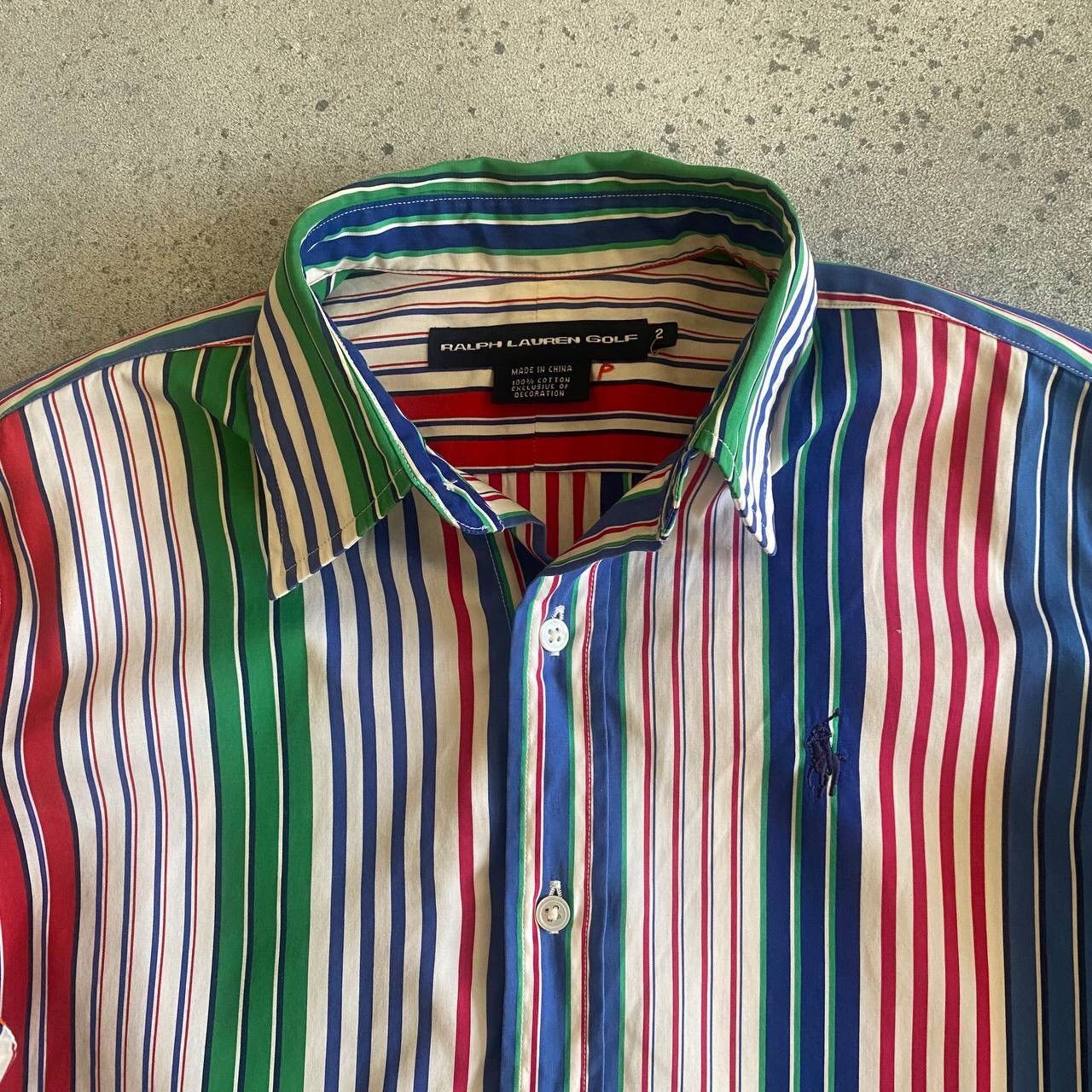 Polo Ralph Lauren × RLX Ralph Lauren × Vintage Ralph Lauren Golf Multicolour Vintage Button Up Shirt Size M / US 6-8 / IT 42-44 - 5 Thumbnail