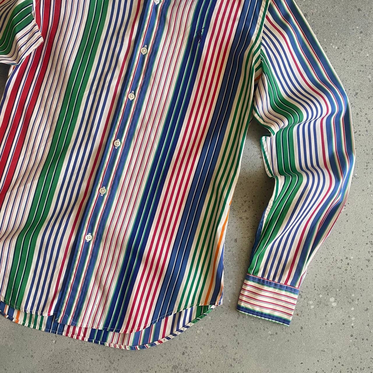 Polo Ralph Lauren × RLX Ralph Lauren × Vintage Ralph Lauren Golf Multicolour Vintage Button Up Shirt Size M / US 6-8 / IT 42-44 - 7 Thumbnail