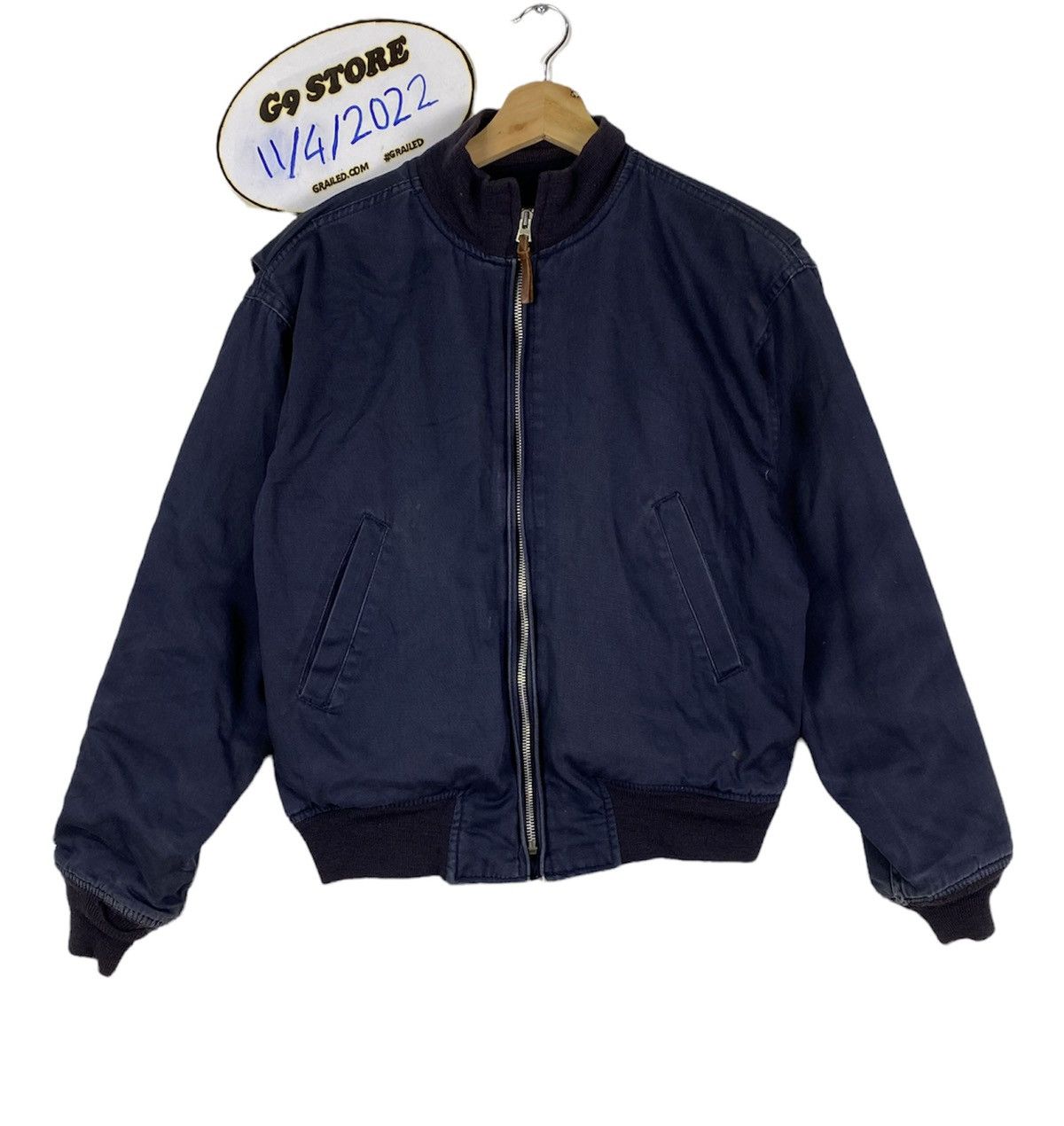 image of Alpha Industries x Bomber Jacket Vintage 90's Alpha Industrie Combat Winter Jacket (Size Large)