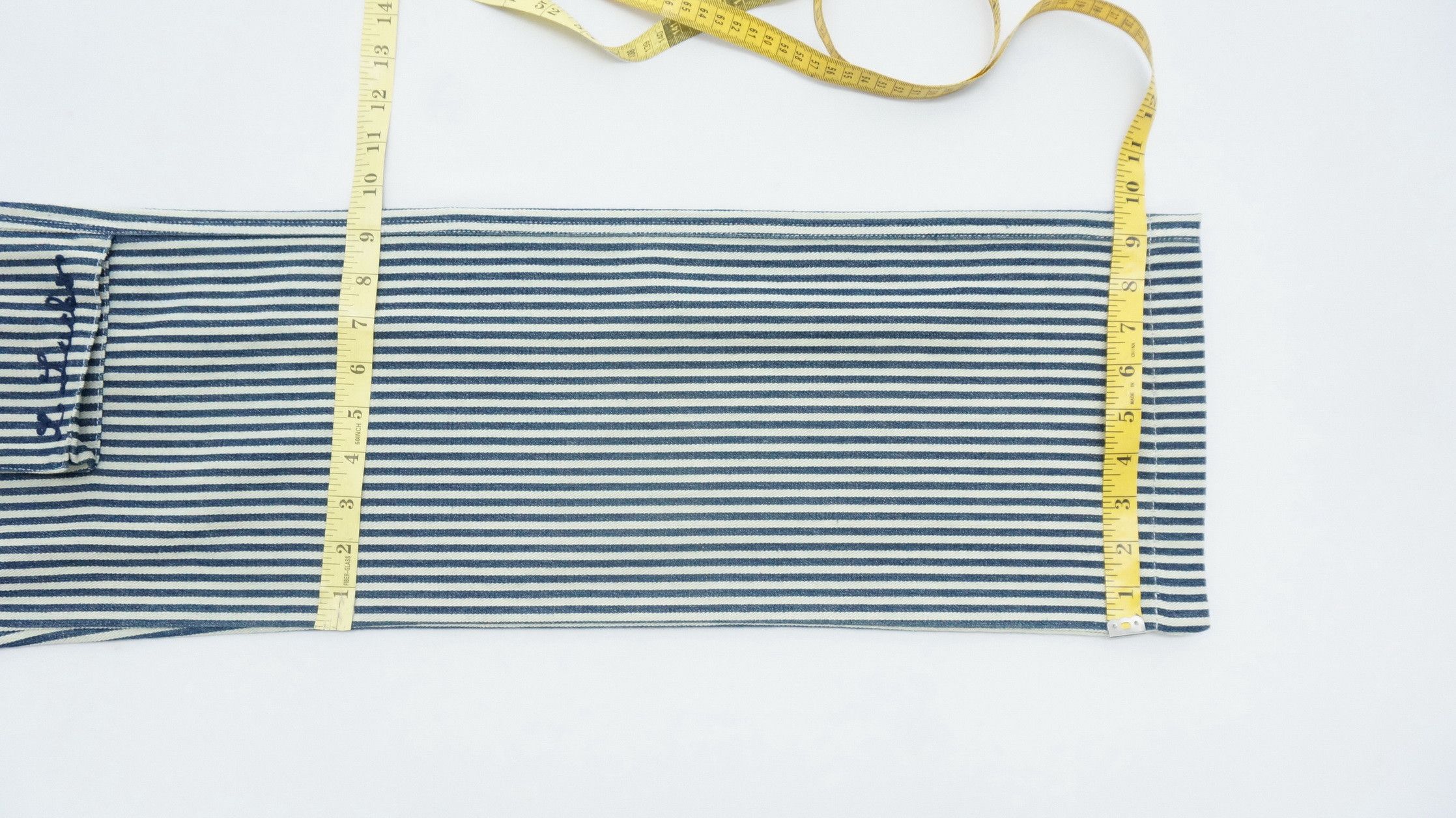 Japanese Brand LADY LUCK Japan Striped Women's Lightweight Denim Size US 31 - 14 Thumbnail