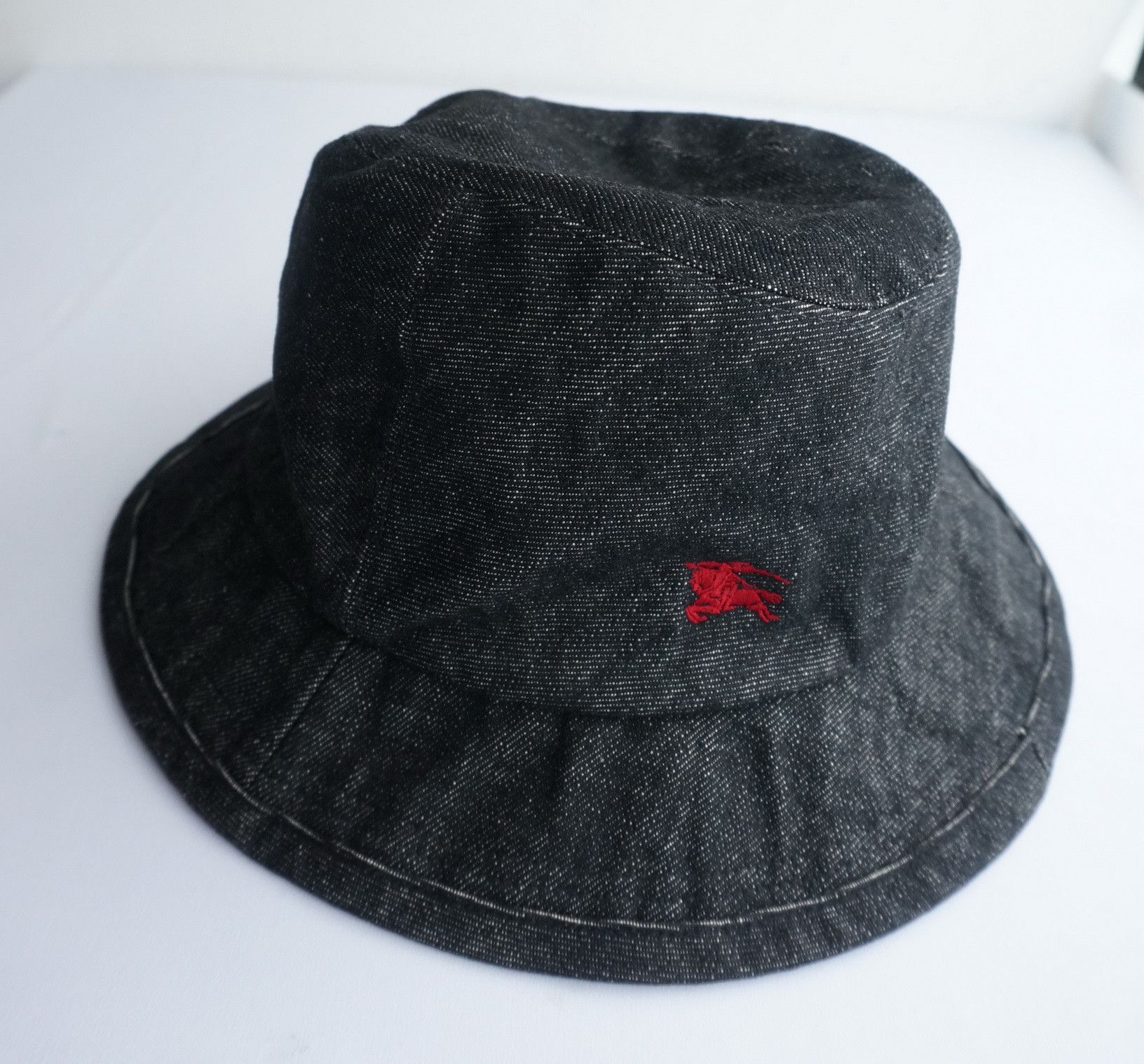 Burberry Vintage! Burberry Japan Blue Label Bucket Hat Size ONE SIZE - 6 Thumbnail
