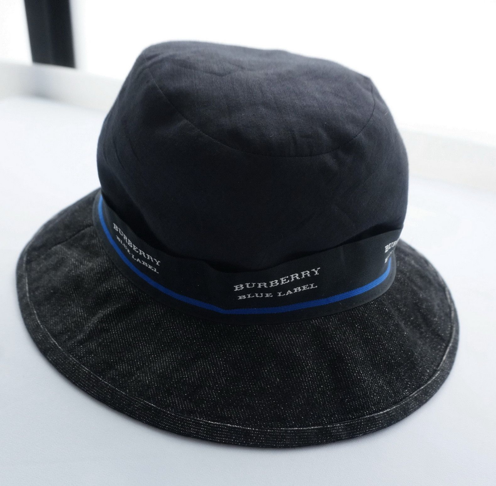 Burberry Vintage! Burberry Japan Blue Label Bucket Hat Size ONE SIZE - 5 Thumbnail