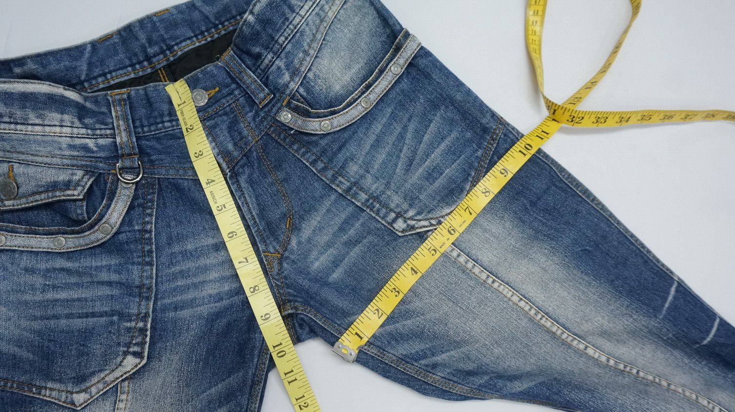 HIDEAWAYS Japan HIDEAWAYS NICOLE Short Rise Jeans Size US 30 / EU 46 - 8 Thumbnail