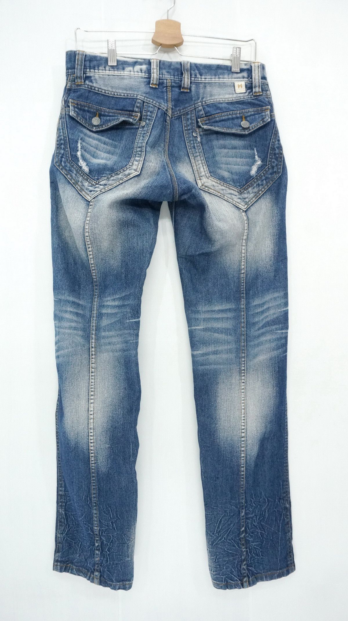HIDEAWAYS Japan HIDEAWAYS NICOLE Short Rise Jeans Size US 30 / EU 46 - 3 Thumbnail