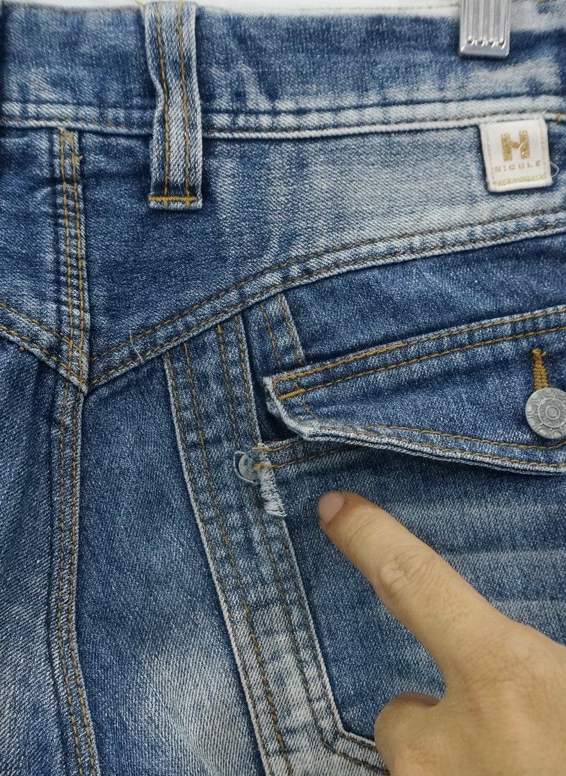 HIDEAWAYS Japan HIDEAWAYS NICOLE Short Rise Jeans Size US 30 / EU 46 - 4 Thumbnail