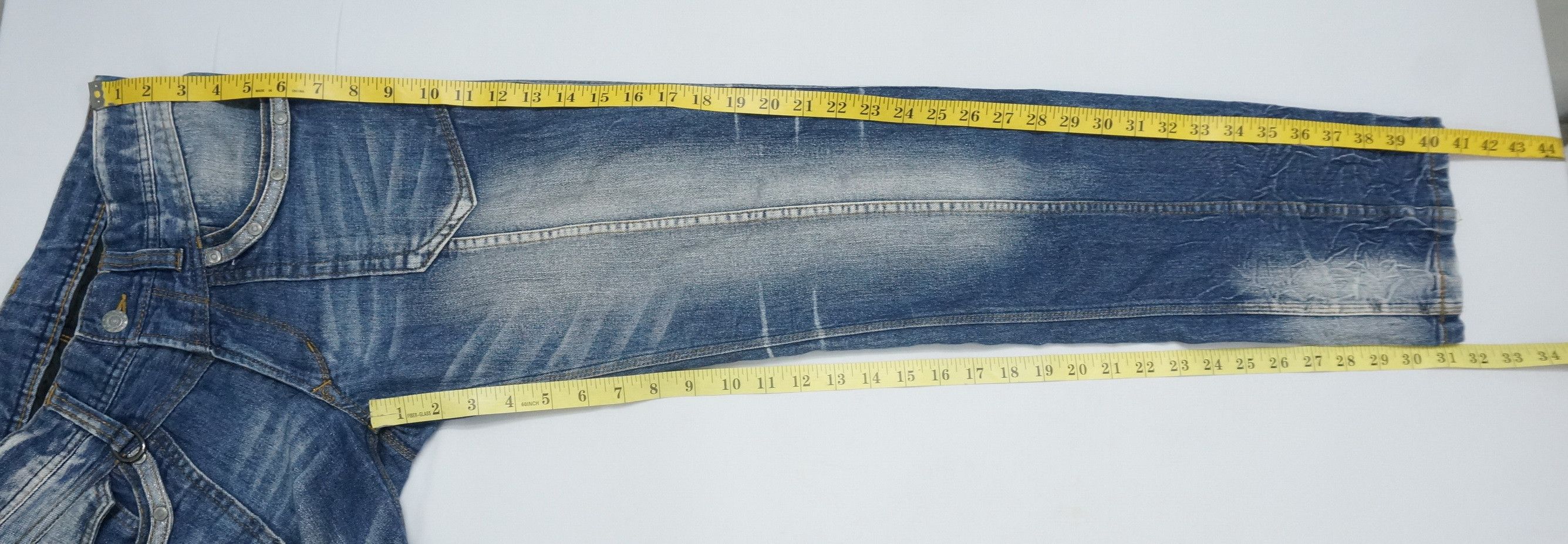 HIDEAWAYS Japan HIDEAWAYS NICOLE Short Rise Jeans Size US 30 / EU 46 - 9 Thumbnail