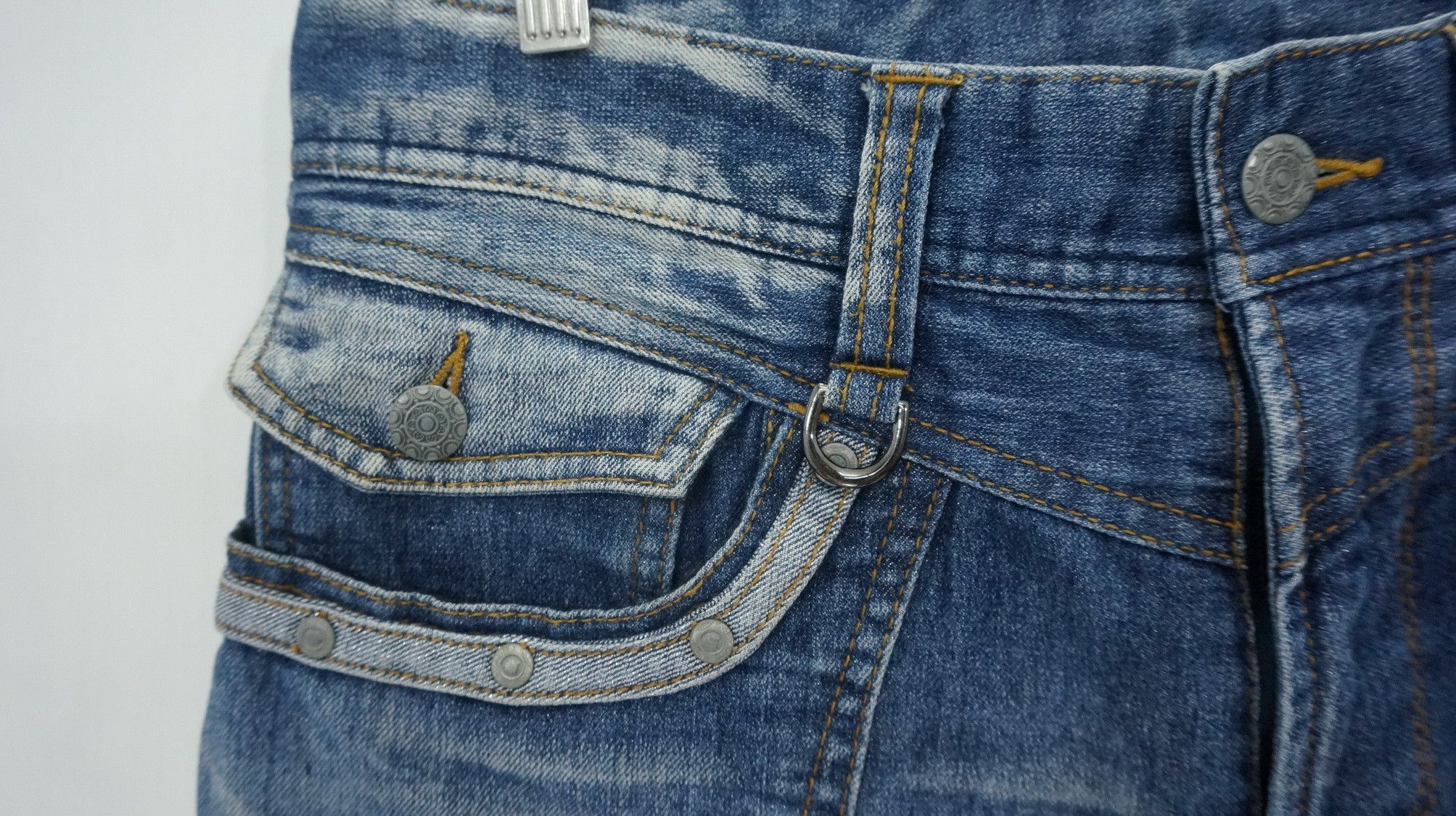 HIDEAWAYS Japan HIDEAWAYS NICOLE Short Rise Jeans Size US 30 / EU 46 - 6 Thumbnail
