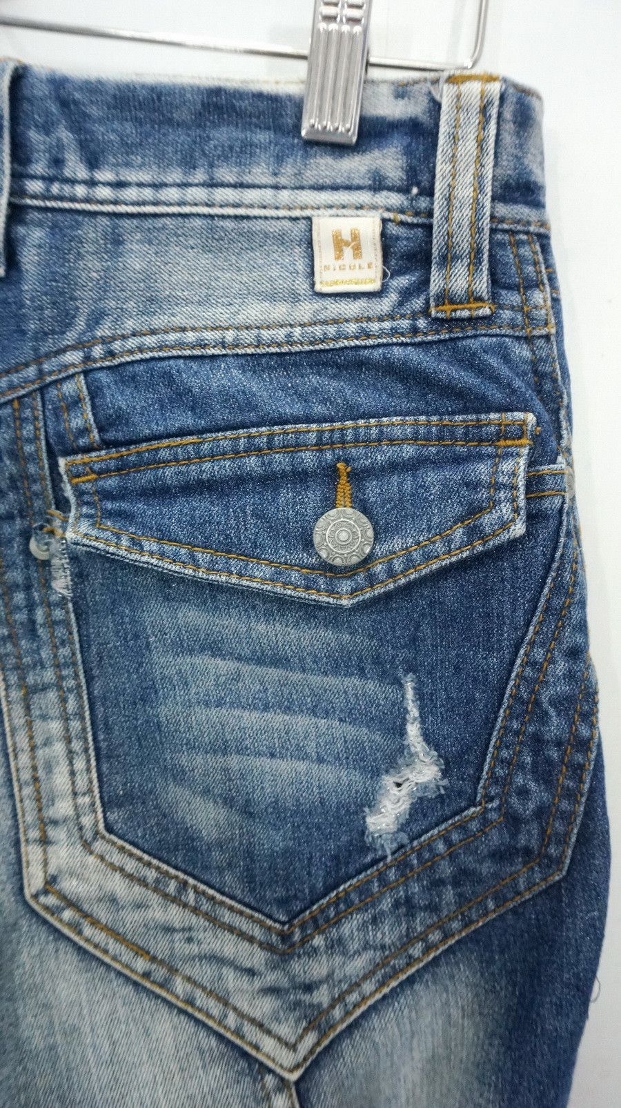 HIDEAWAYS Japan HIDEAWAYS NICOLE Short Rise Jeans Size US 30 / EU 46 - 5 Thumbnail