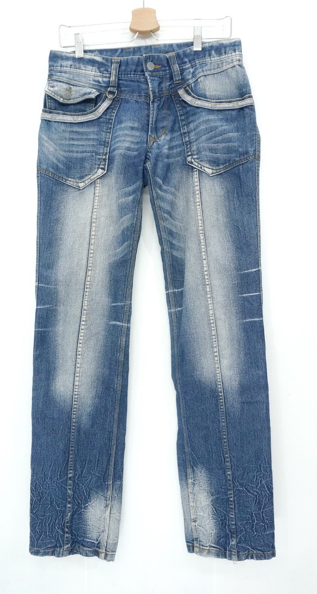 HIDEAWAYS Japan HIDEAWAYS NICOLE Short Rise Jeans Size US 30 / EU 46 - 2 Thumbnail