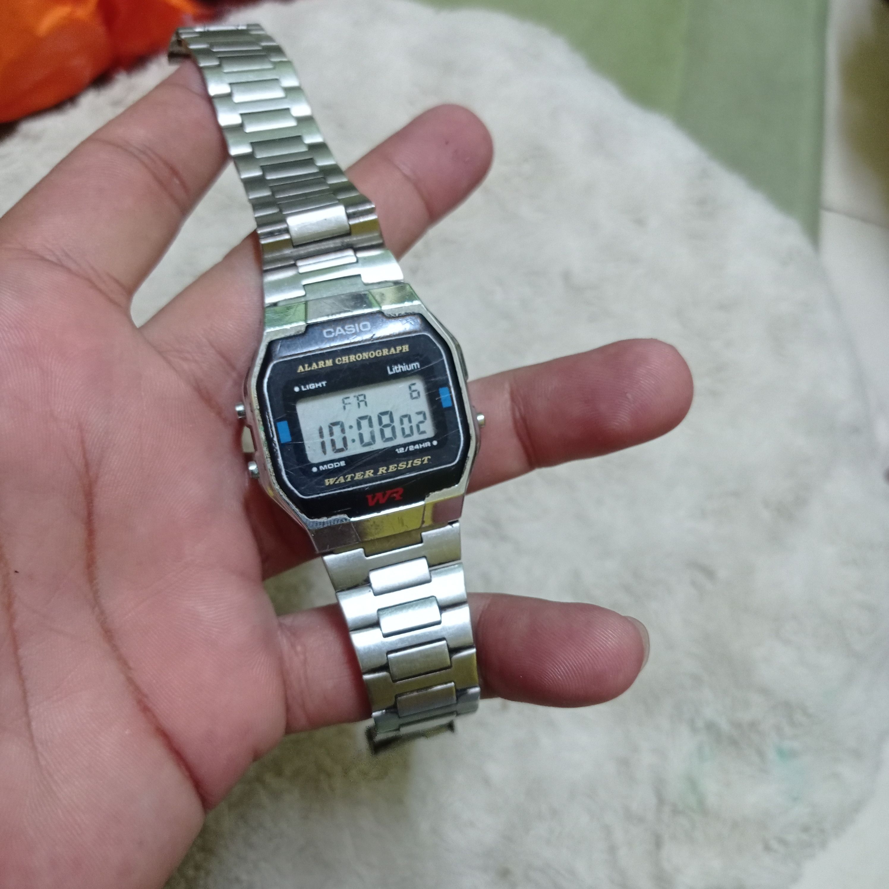 Casio Retro Casio Digital (A163W), ASSEMBLY IN MALAYSIA Size ONE SIZE - 5 Thumbnail