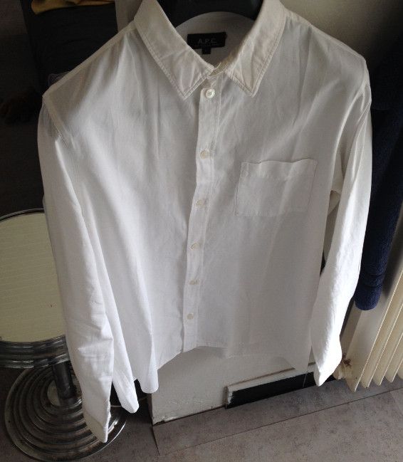A.P.C. White Shirt Size US L / EU 52-54 / 3 - 2 Preview