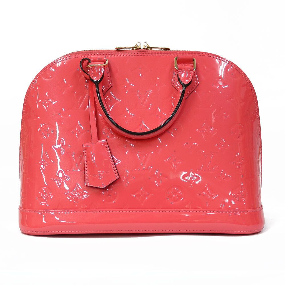 LOUIS VUITTON Alma PM Handbag Monogram Vernis