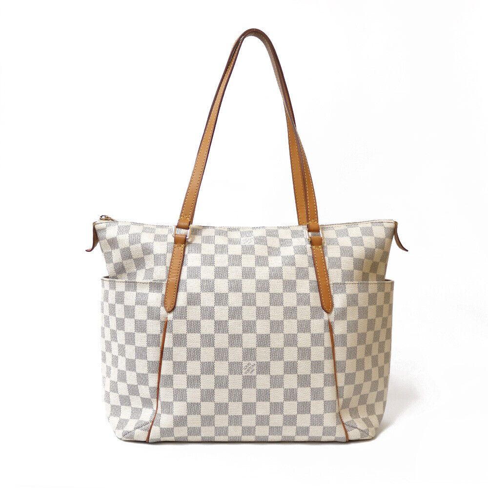 LOUIS VUITTON Totally GM Shoulder Bag Damier Azur