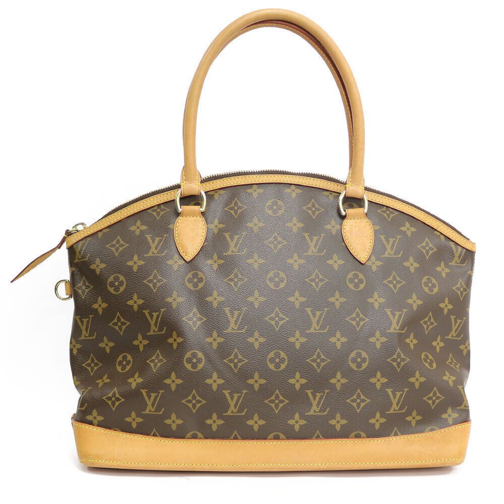 LOUIS VUITTON LockIt Monogram Canvas Shoulder Bag