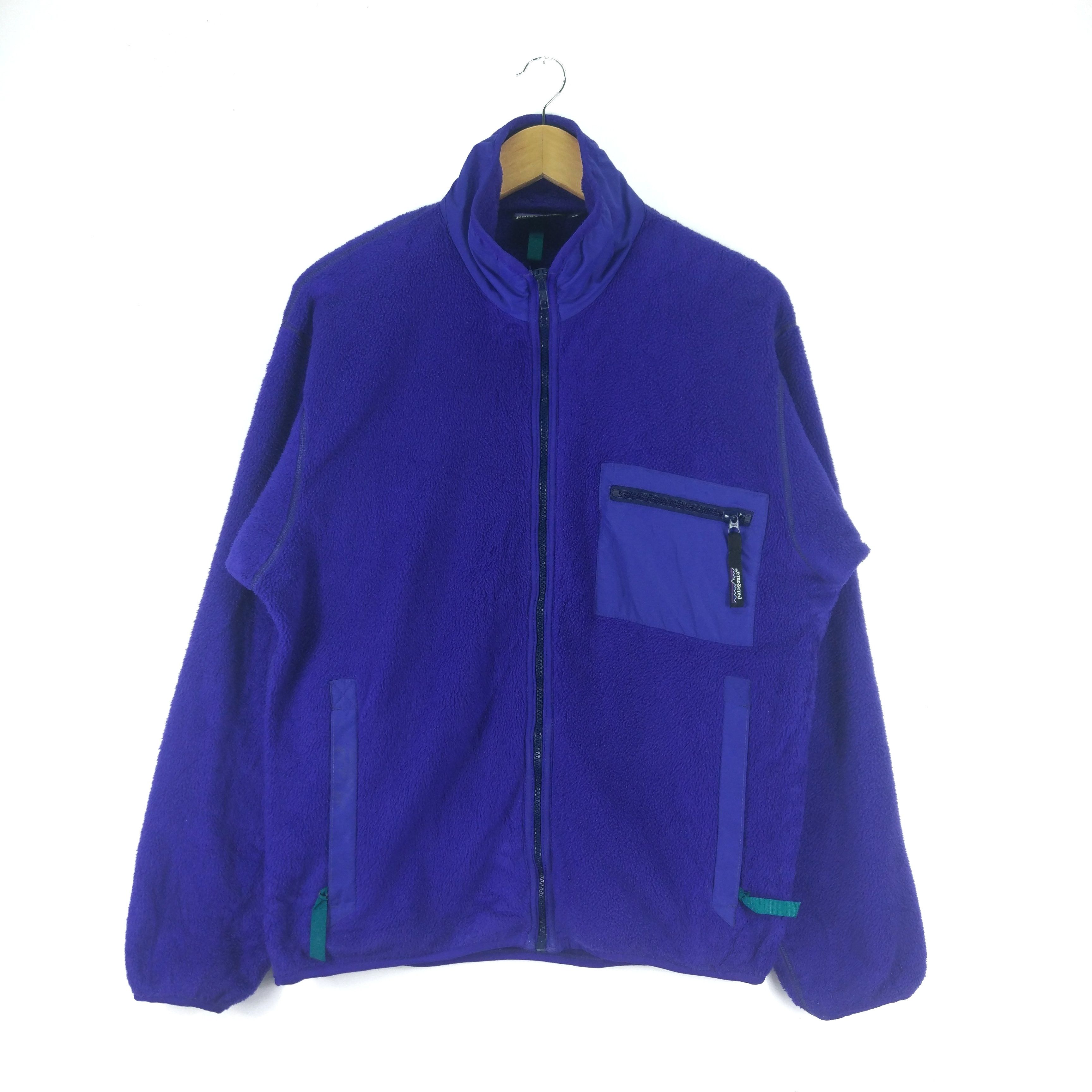 Patagonia Patagonia Zip Up Fleece Jacket Made in USA Size US M / EU 48-50 / 2 - 1 Thumbnail