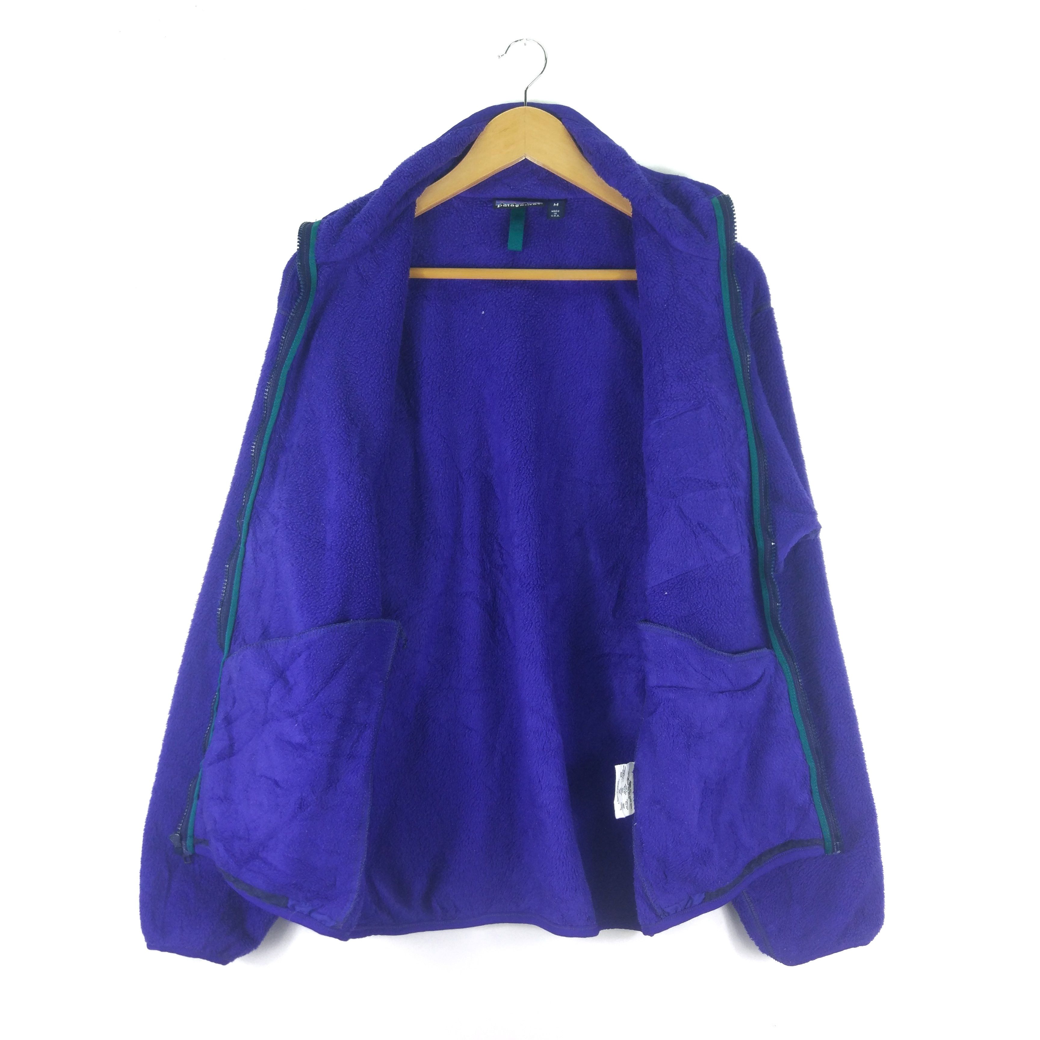 Patagonia Patagonia Zip Up Fleece Jacket Made in USA Size US M / EU 48-50 / 2 - 2 Thumbnail
