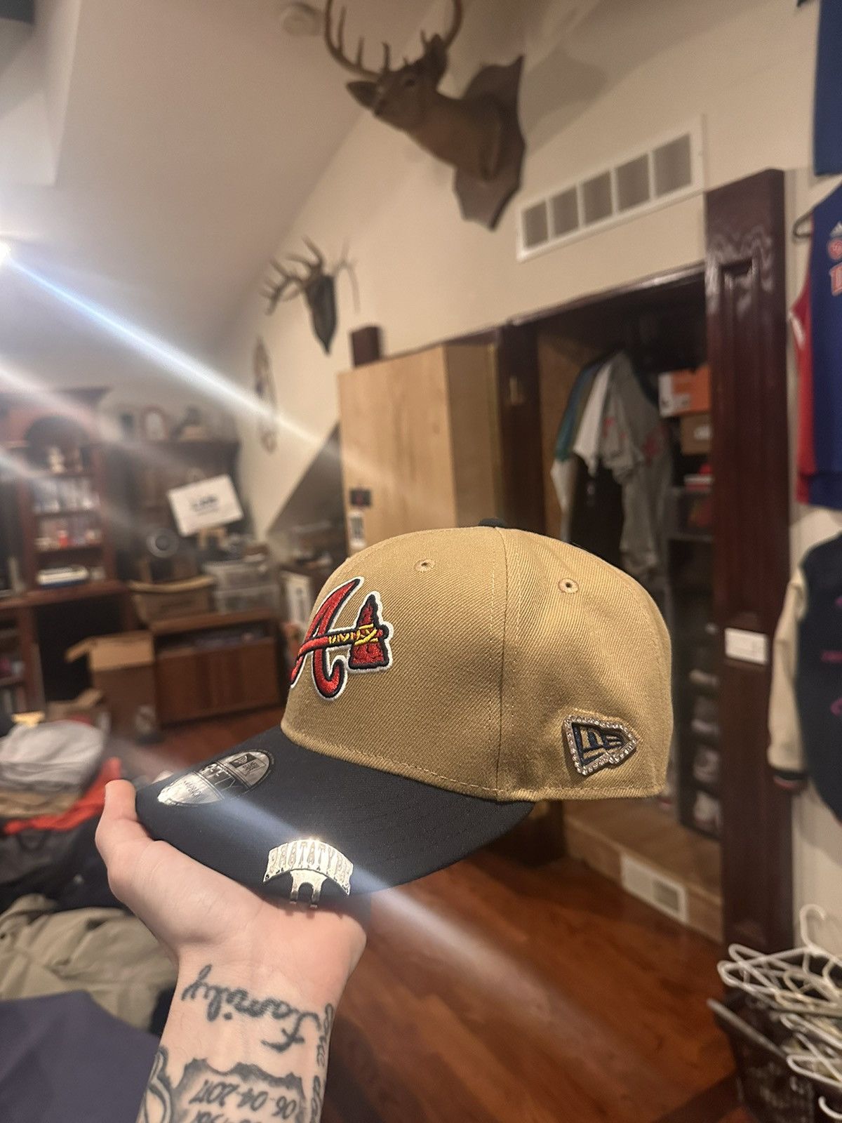 New Era New era 9fifty Atlanta Braves snapback Size ONE SIZE - 4 Thumbnail