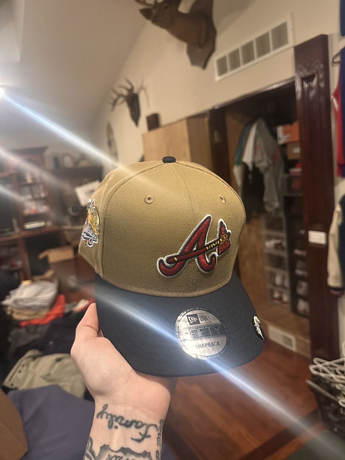 New Era New era 9fifty Atlanta Braves snapback Size ONE SIZE - 1 Thumbnail