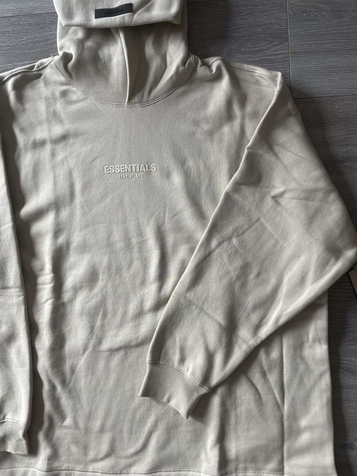 Fear of God Fear of God Essentials Wheat Relaxed Hoodie Size US L / EU 52-54 / 3 - 2 Thumbnail