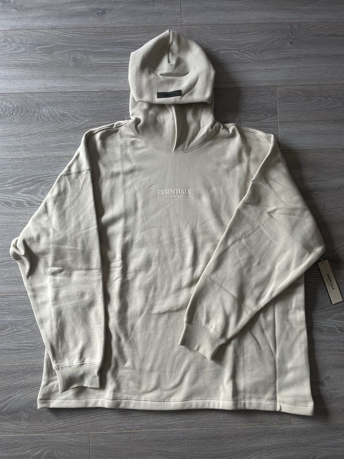 Fear of God Fear of God Essentials Wheat Relaxed Hoodie Size US L / EU 52-54 / 3 - 1 Thumbnail