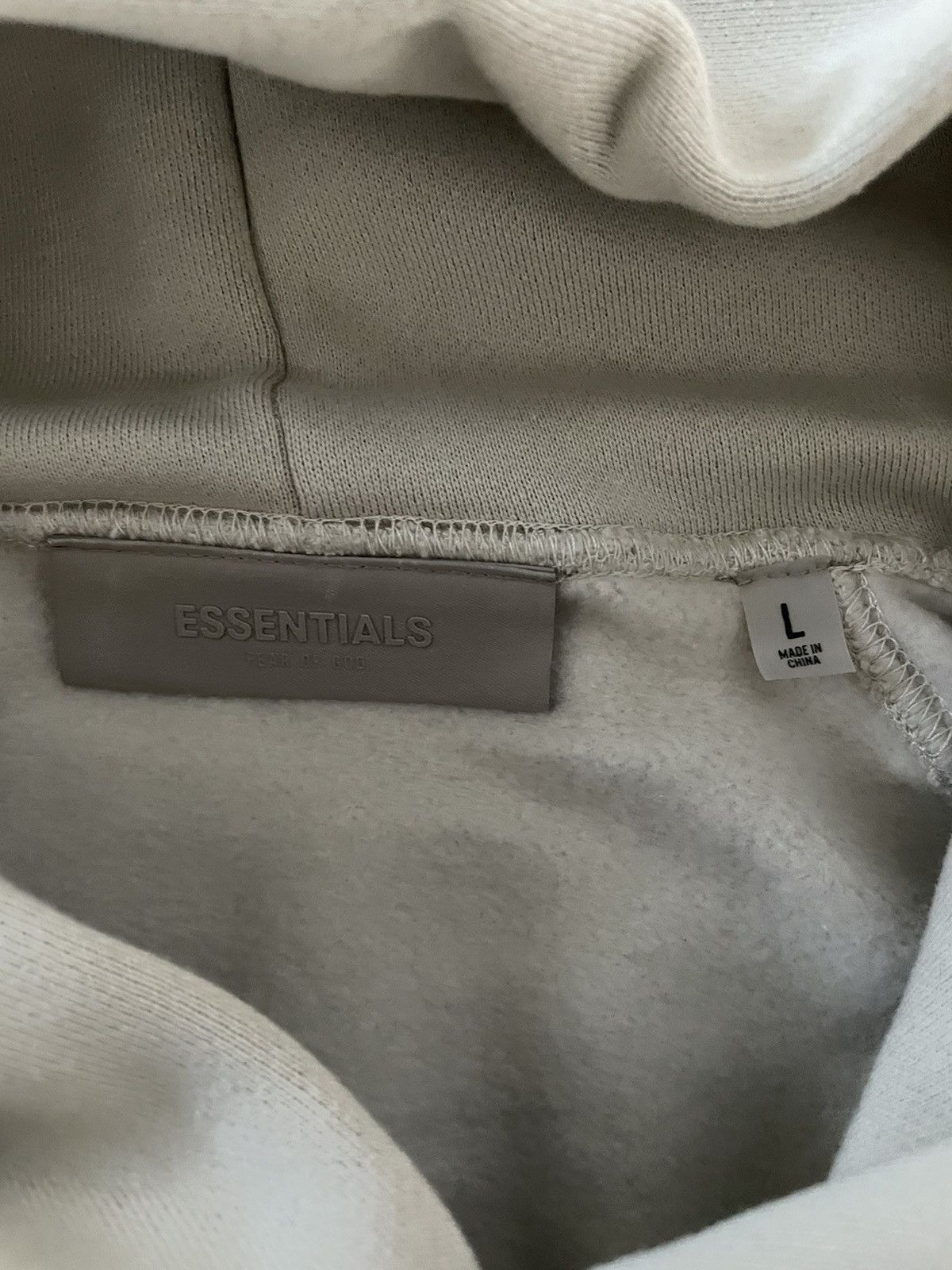 Fear of God Fear of God Essentials Wheat Relaxed Hoodie Size US L / EU 52-54 / 3 - 3 Thumbnail