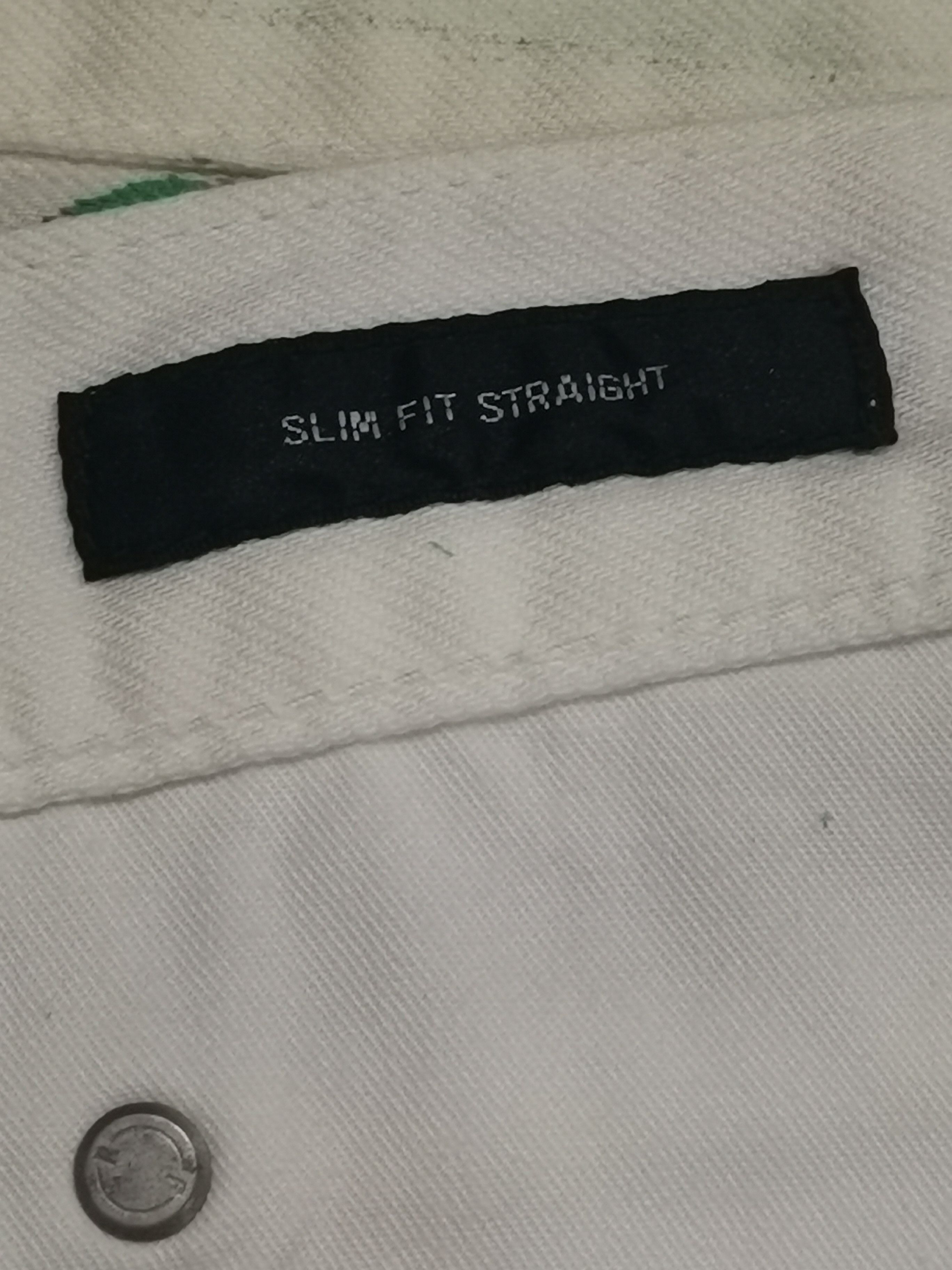 Japanese Brand Uniqlo Denim Custom Rasta Design x Japanese Brand Size US 34 / EU 50 - 5 Thumbnail
